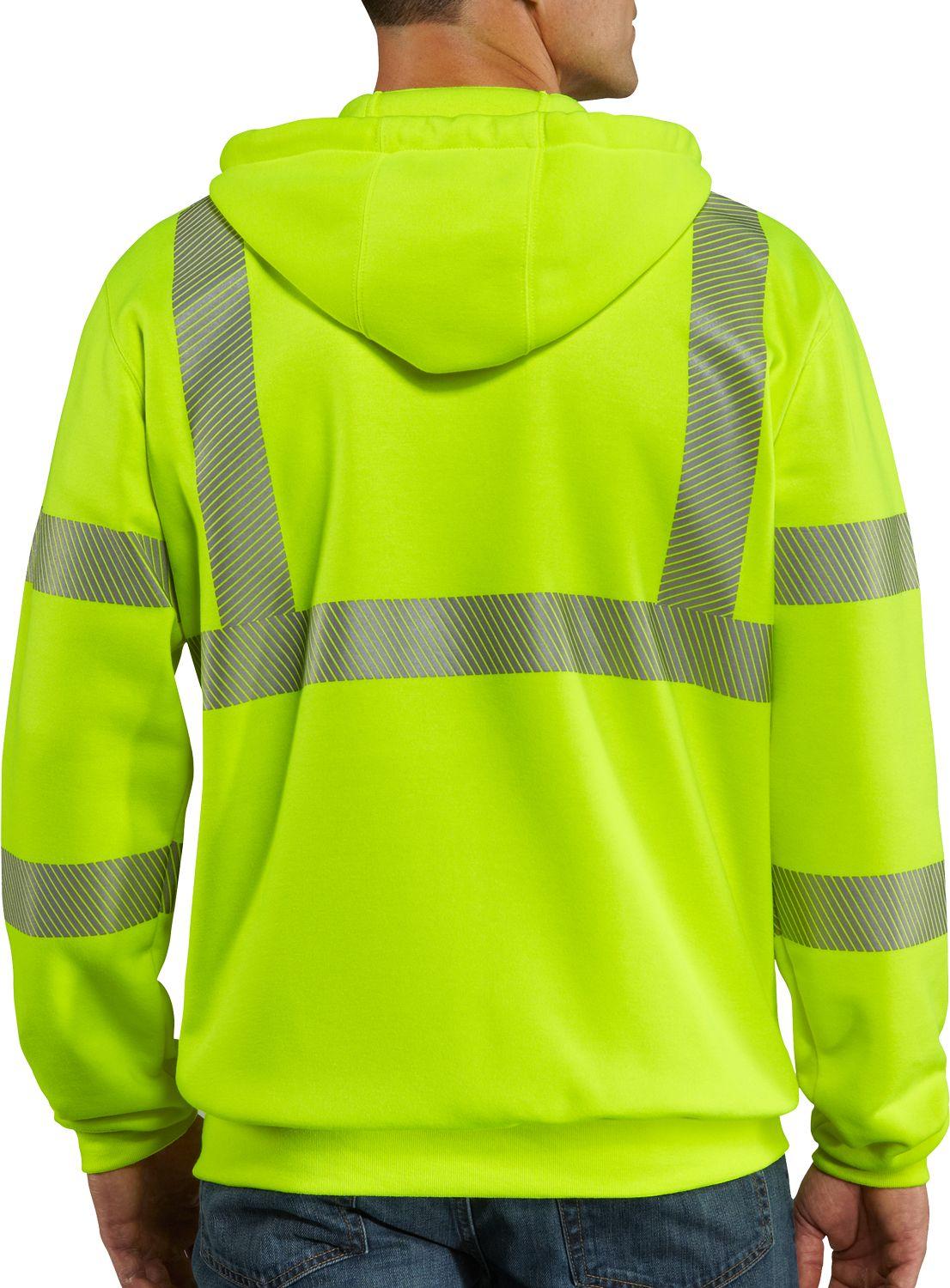 men's high visibility hoodie