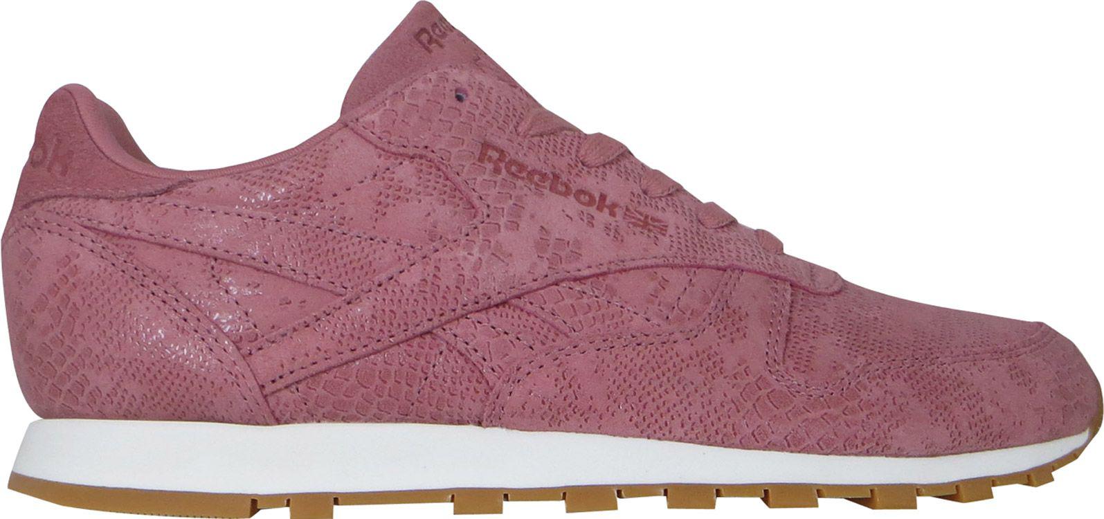 reebok classic leather clean exotic sneaker