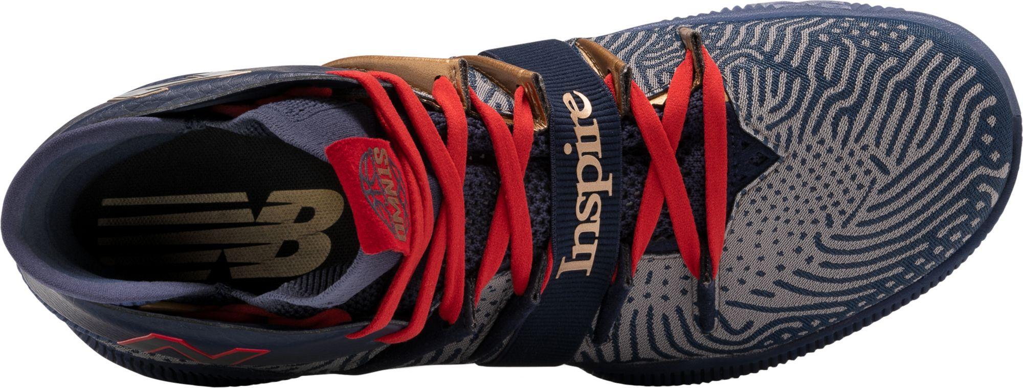 New Balance Omn1s Inspire The Dream Basketball Shoes in Navy/Red (Blue) for Men - Lyst
