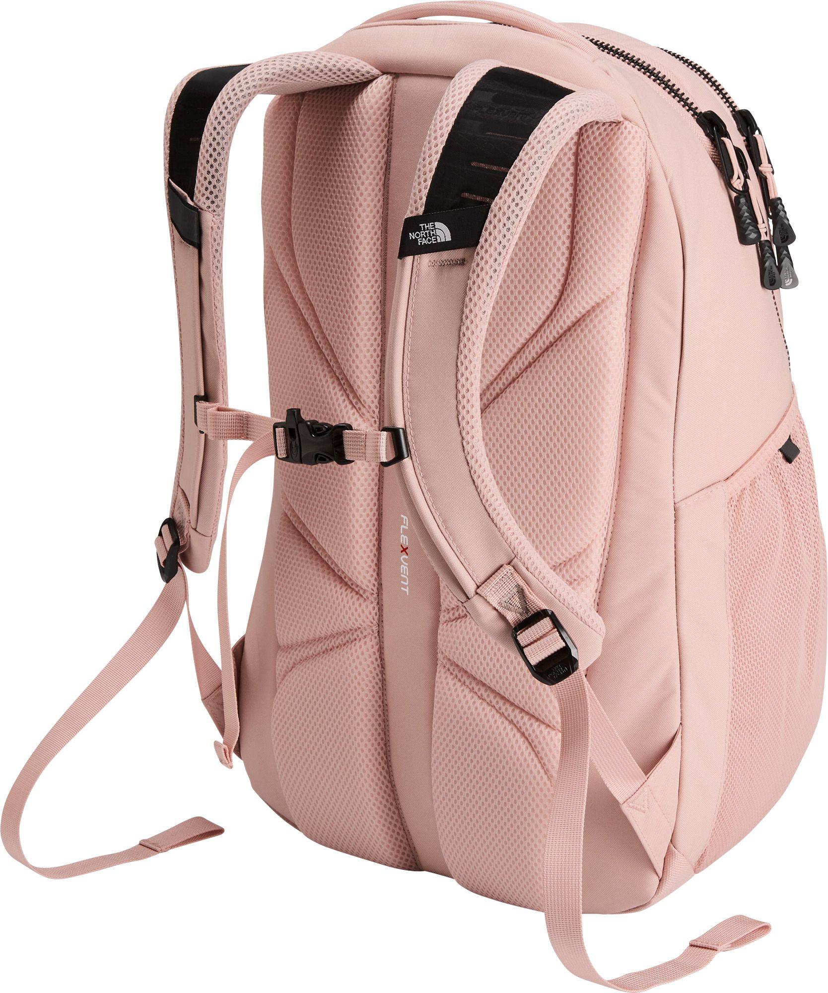 pink north face jester backpack