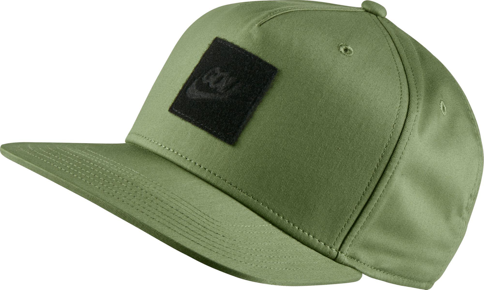 green nike golf hat