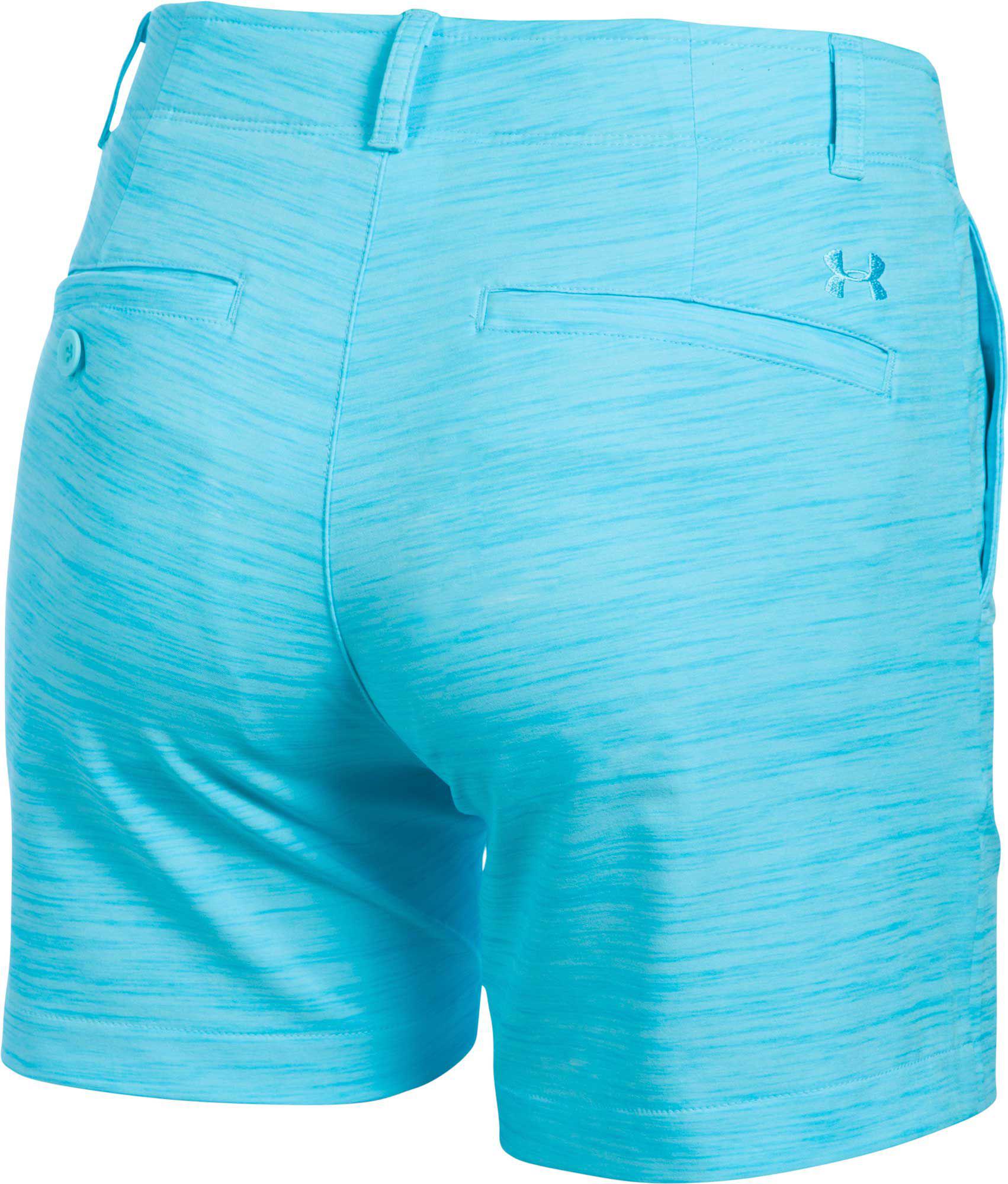 under armour golf shorts blue