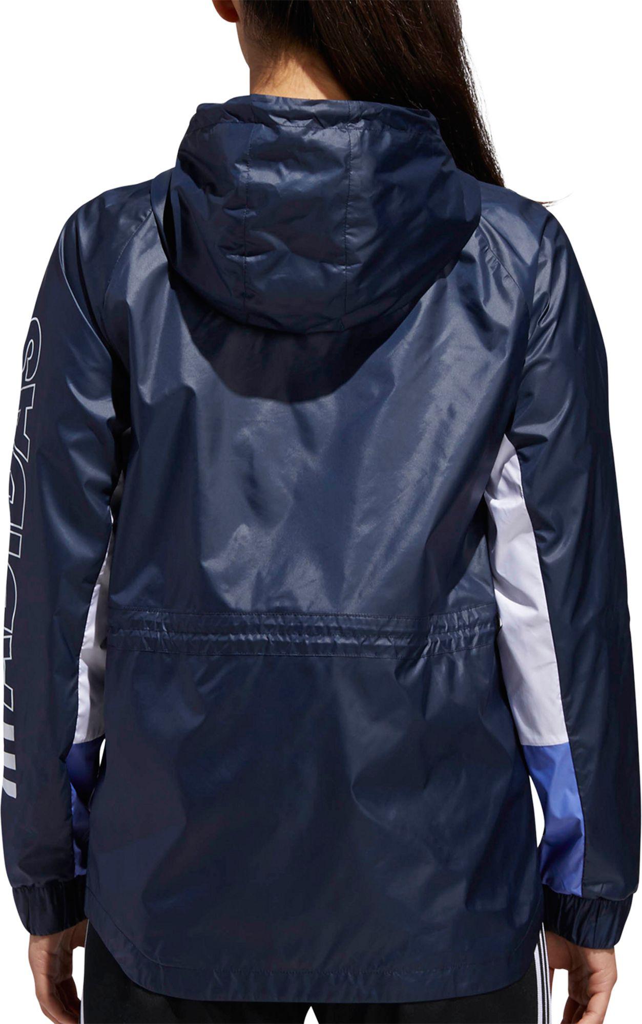 adidas women's outline windbreaker jacket