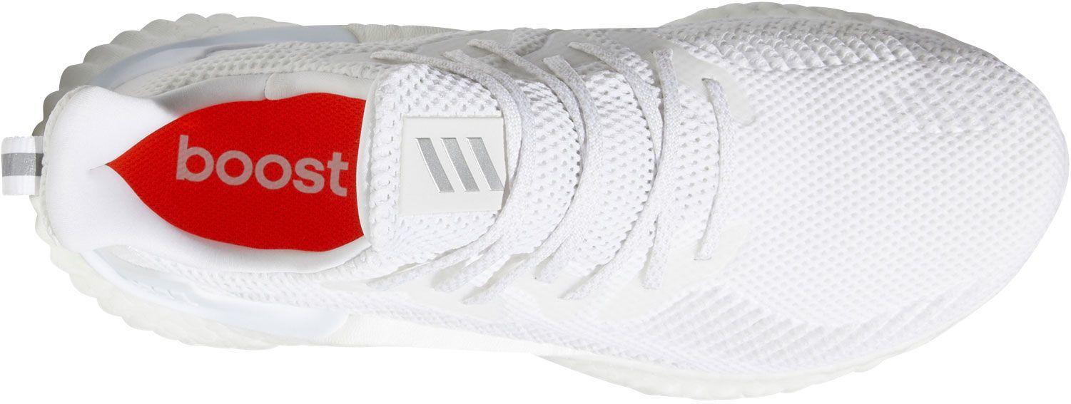 alphaboost shoes white