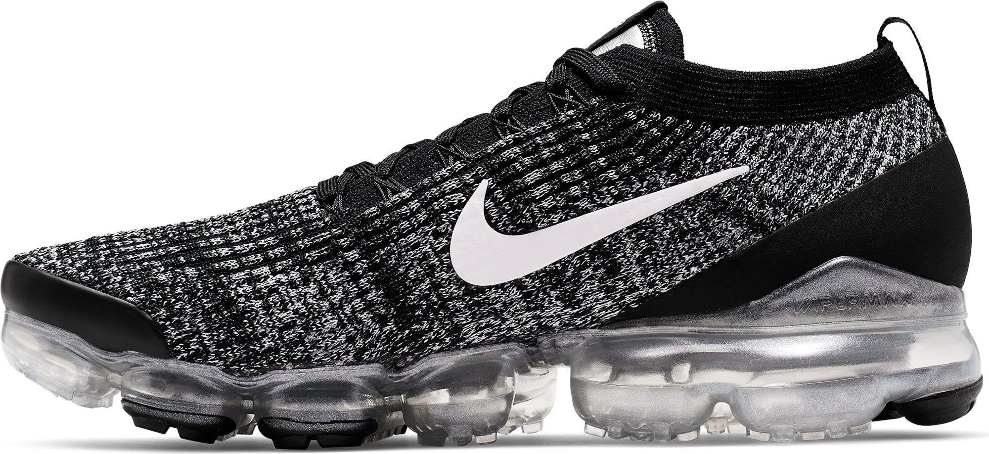 black and white vapormax flyknit