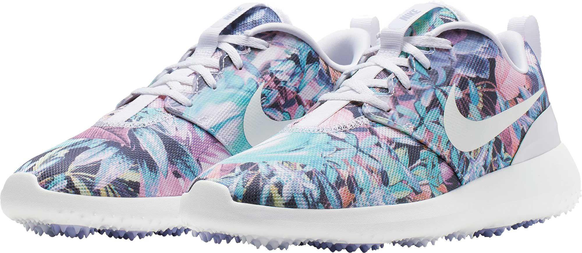 nike golf floral shoes
