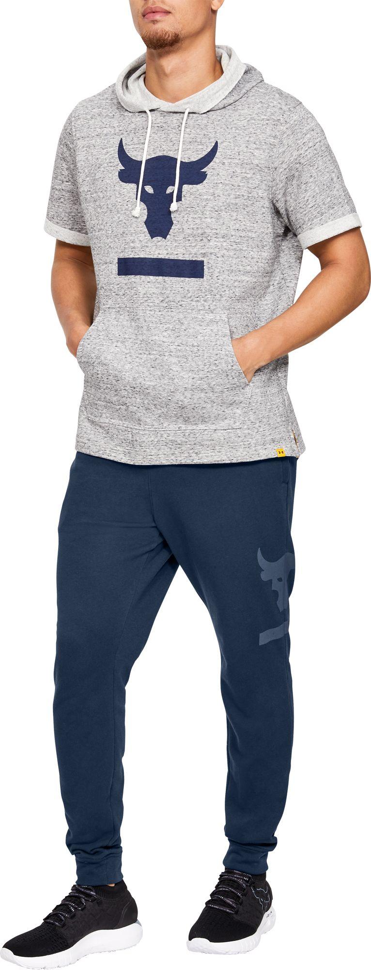 tepláky under armour project rock terry jogger
