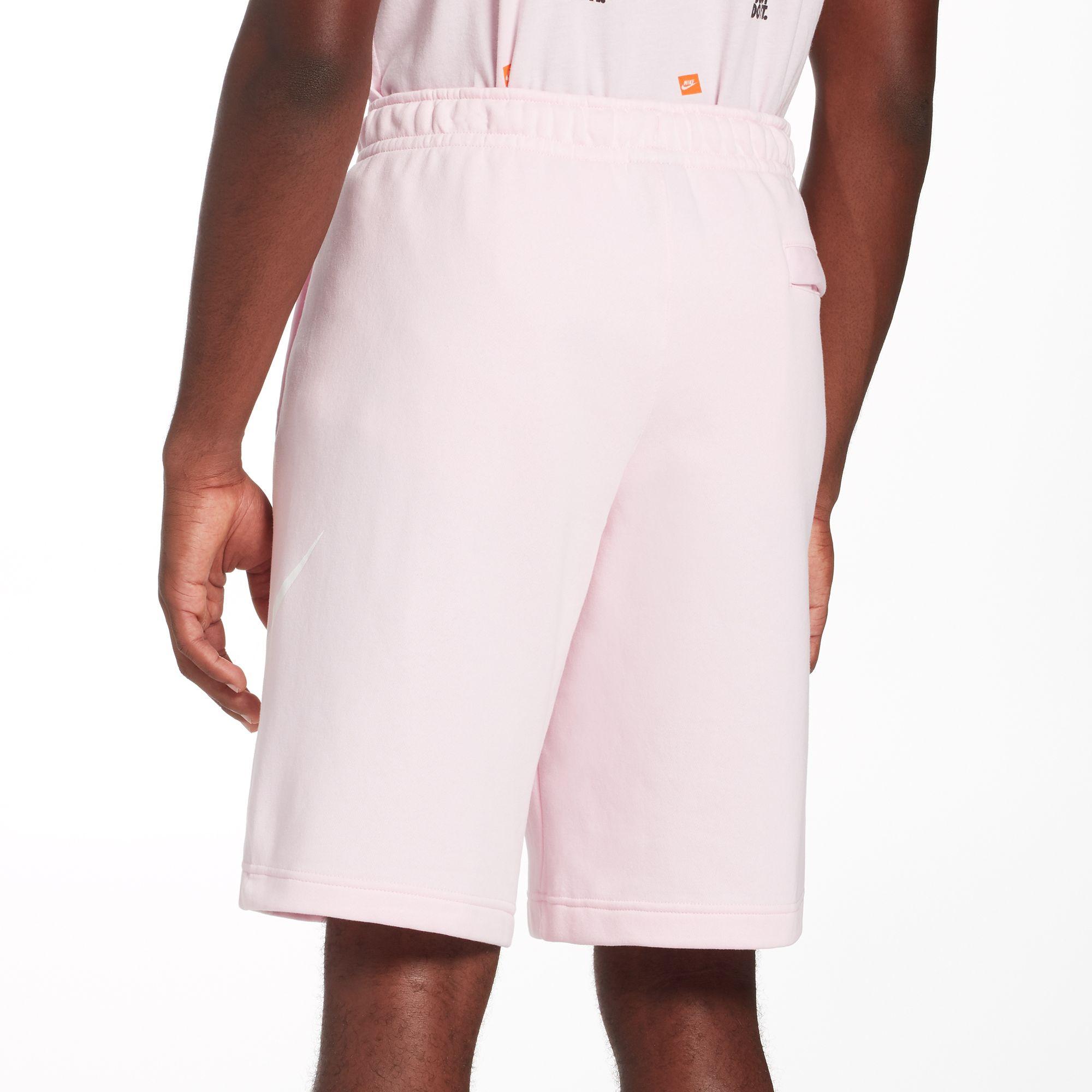 Nike Sportswear Club Fleece Sweatshorts in Pink for Men - Lyst