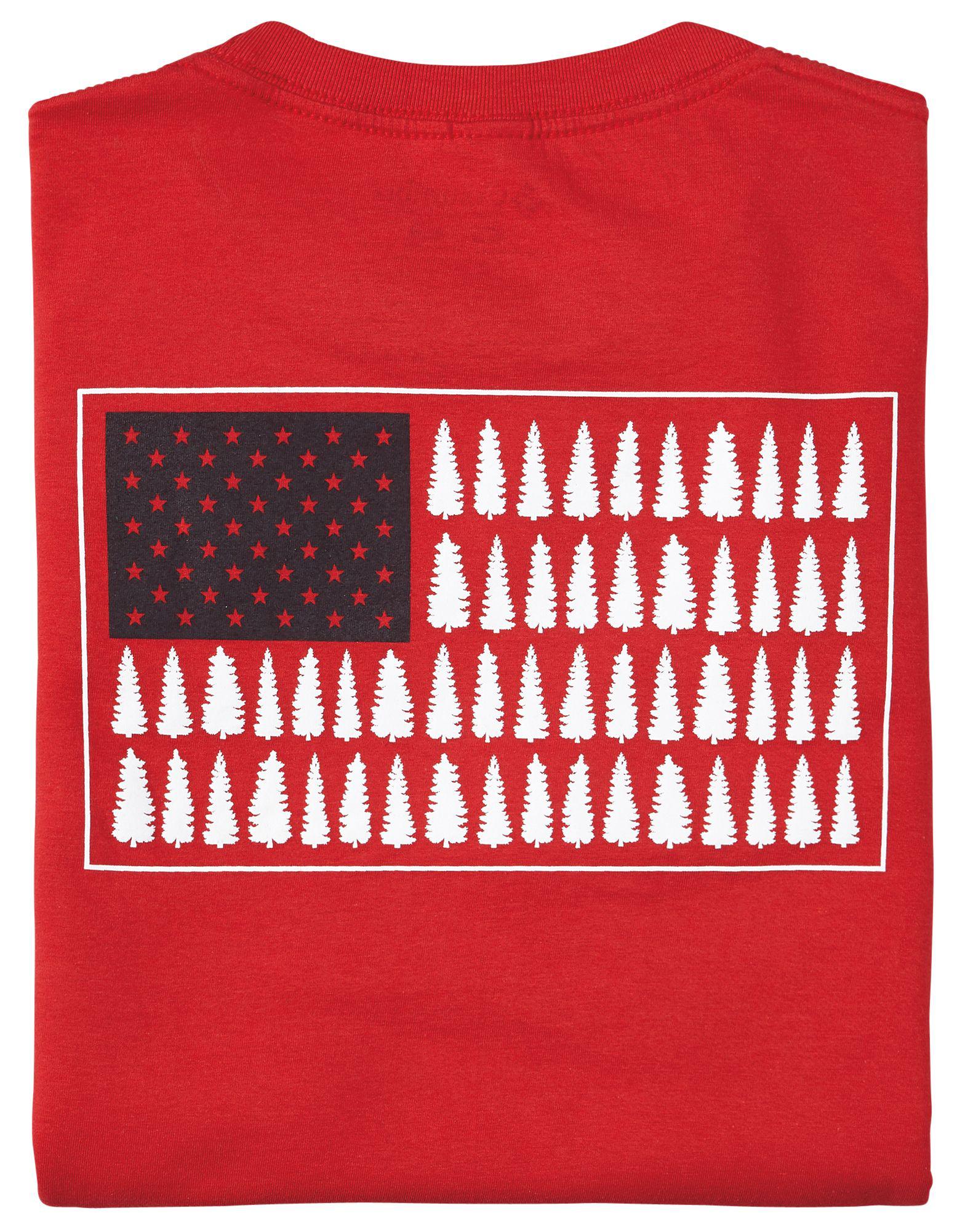 columbia tree flag shirt