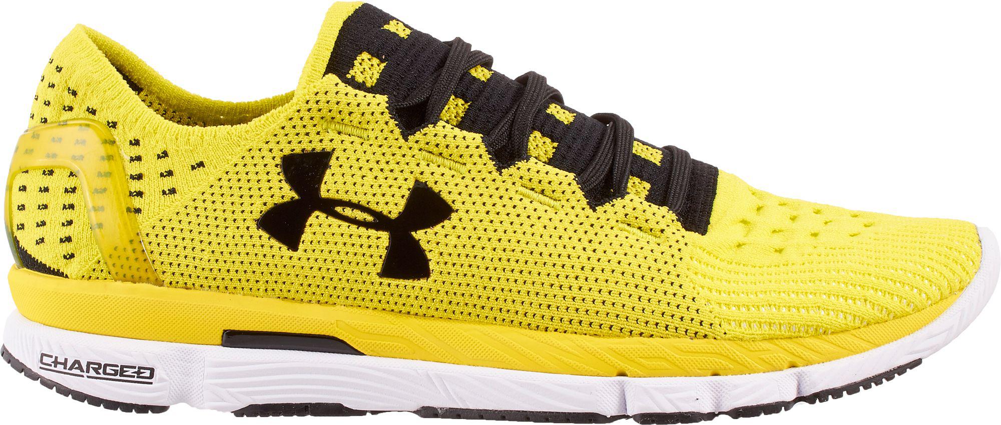 under armour yellow shoes