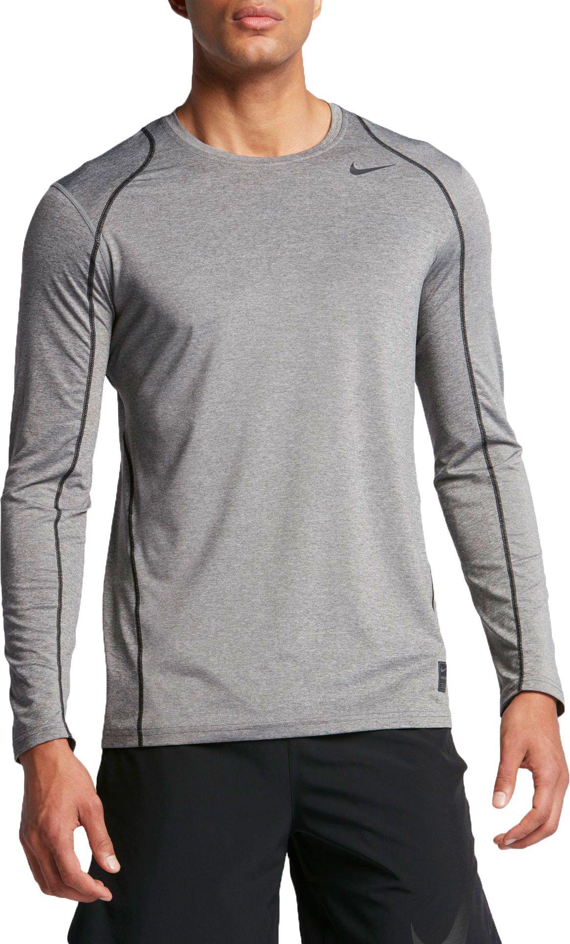 nike pro cool fitted long sleeve