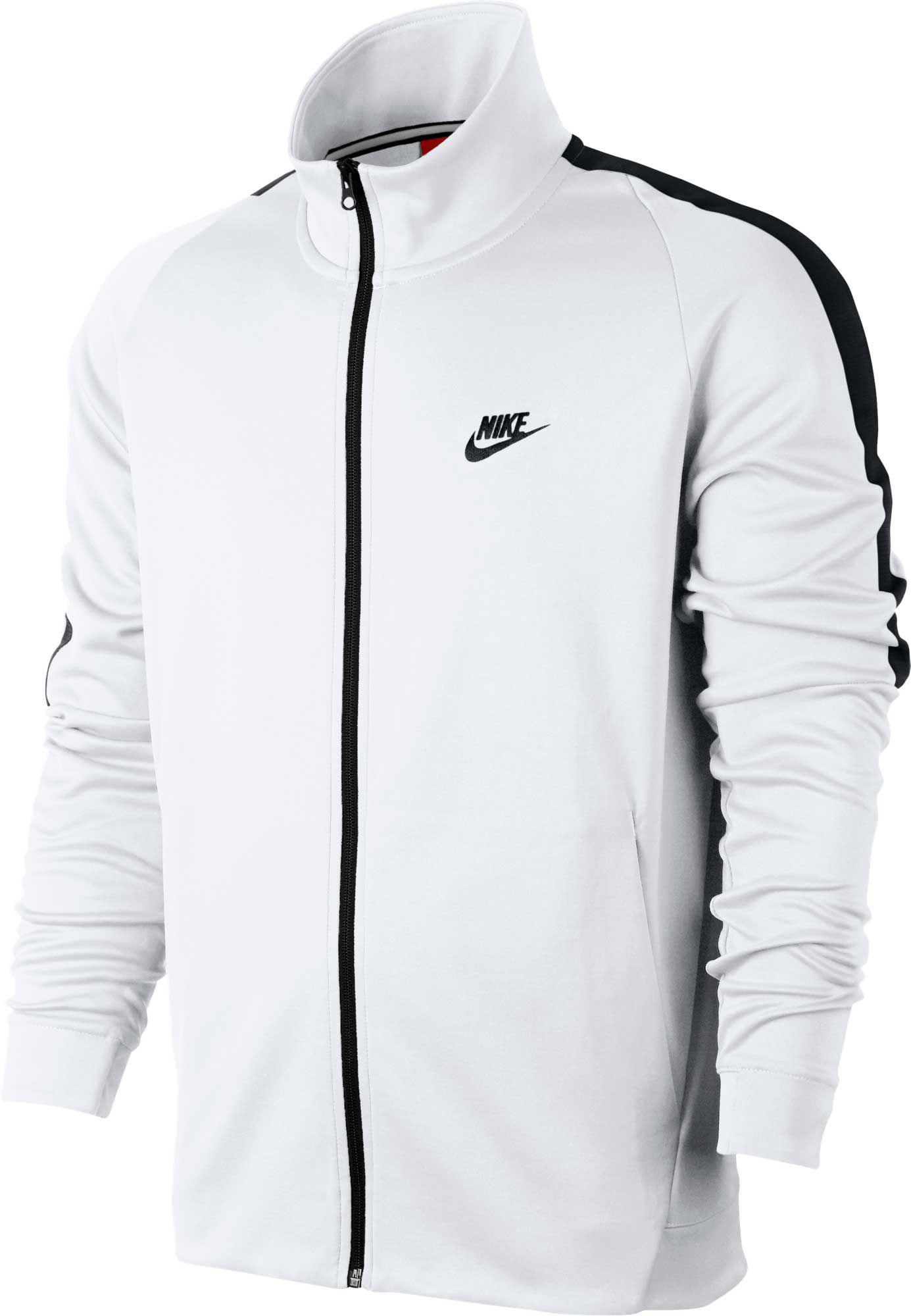 Nike Sportswear Pk Tribute N98 Jacket in White/Black/Black (White) for ...