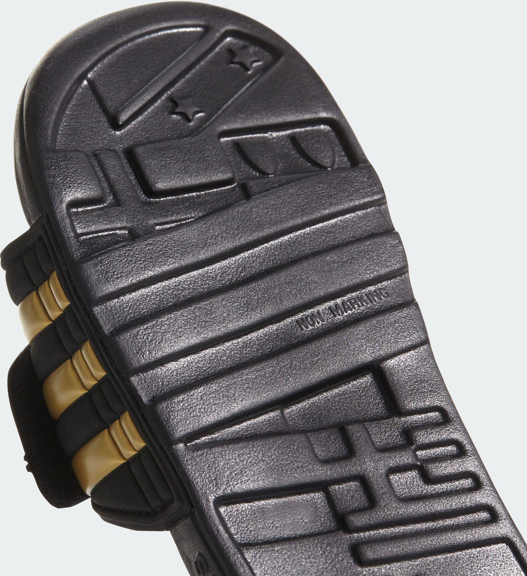 adidas adissage slides gold