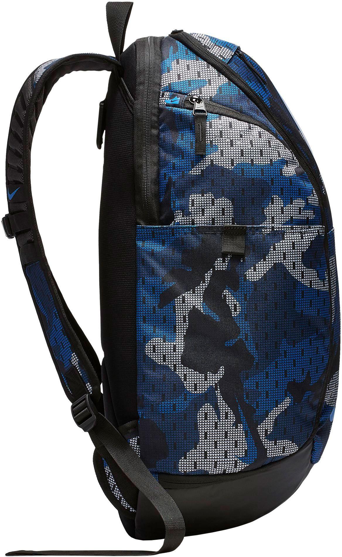 nike backpack blue camo