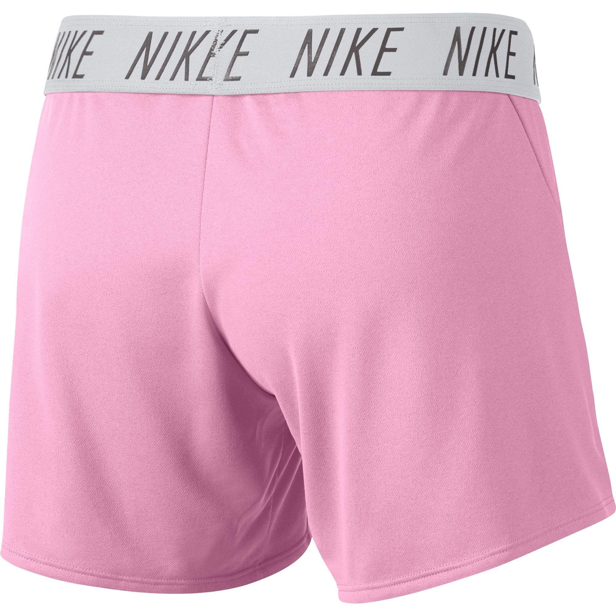 pink nike shorts