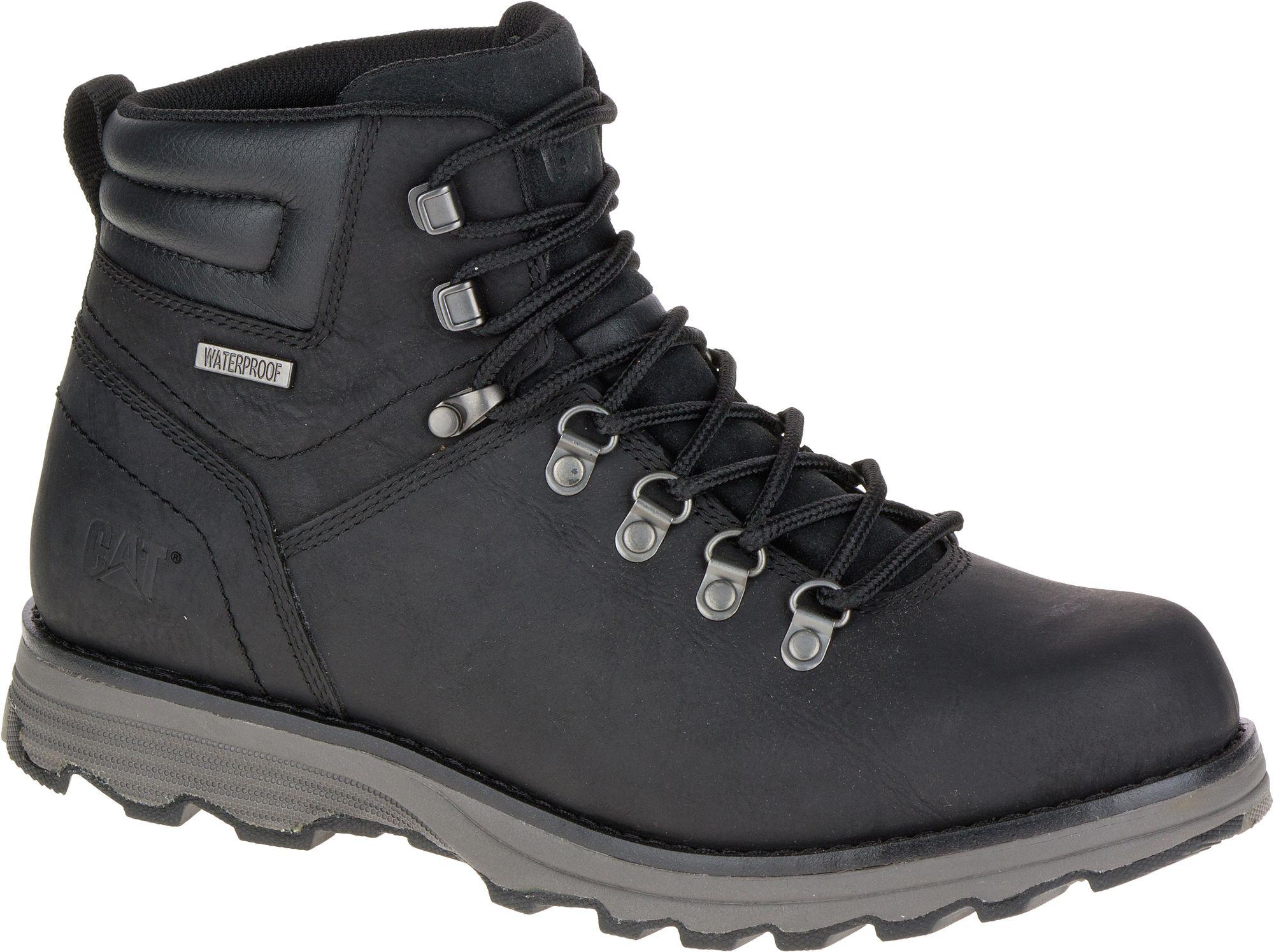 caterpillar sire boots black