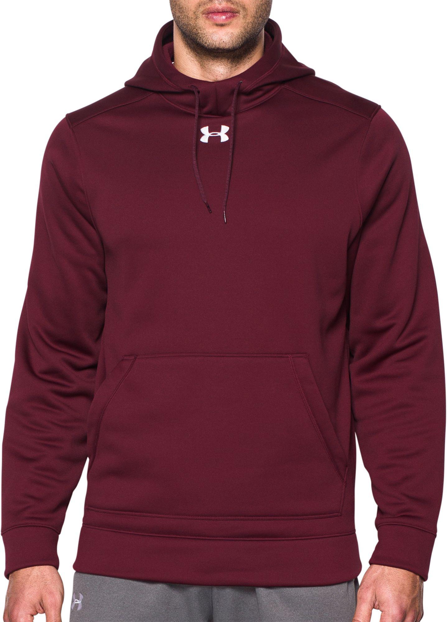 ua storm armour fleece team hoodie