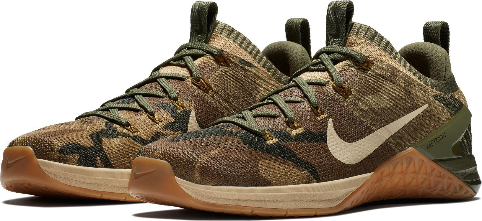 Nike Metcon Dsx Flyknit 2 Camo Training Shoes in Green for