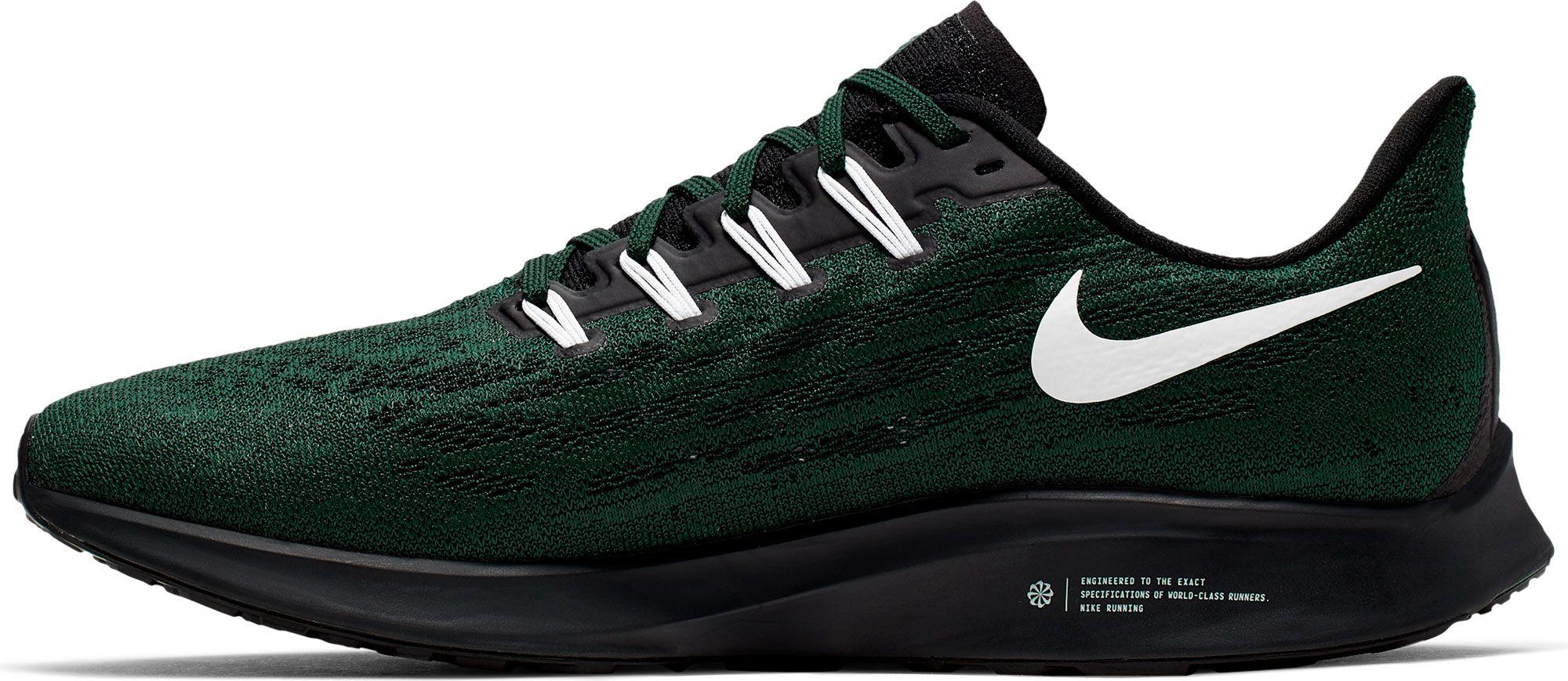 Nike Michigan State Air Zoom Pegasus 36 Running Shoes in Green/White (Green) for Men - Lyst