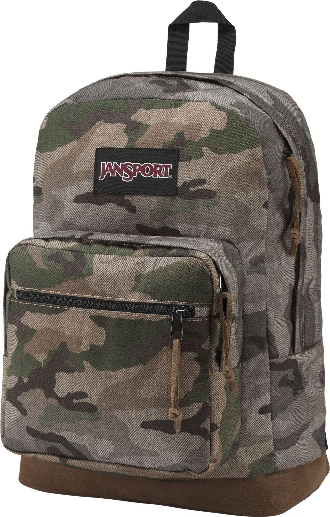 jansport camo backpack