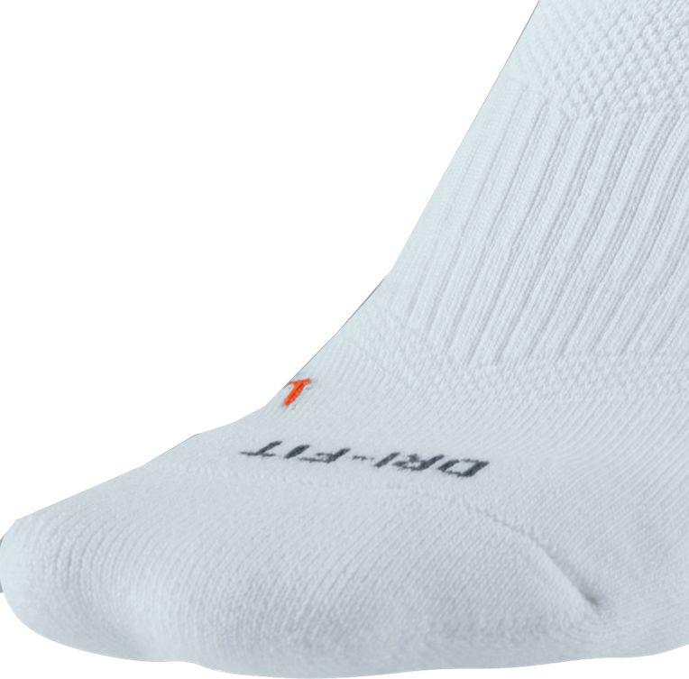 Nike Synthetic 3pk Dri-fit 1/2 Cushion No Show Socks in White for Men | Lyst
