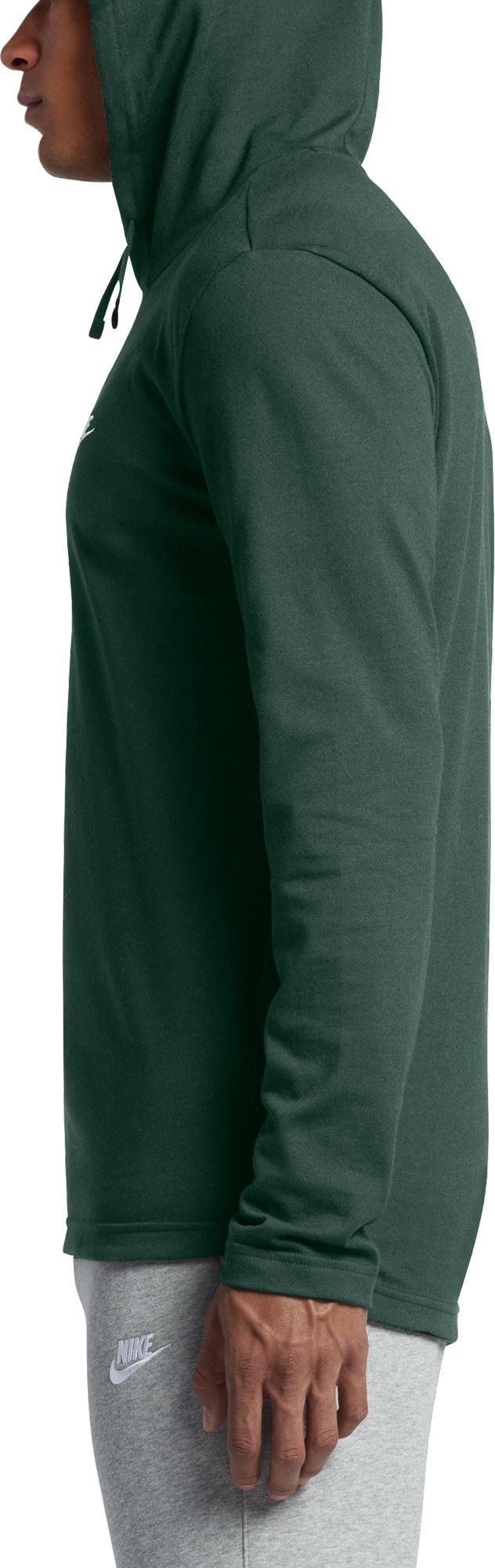 nike men's jersey lightweight pullover hoodie