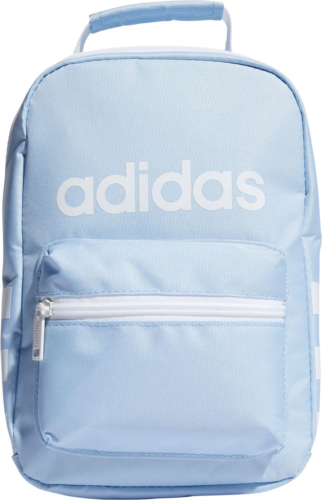 blue adidas lunch box