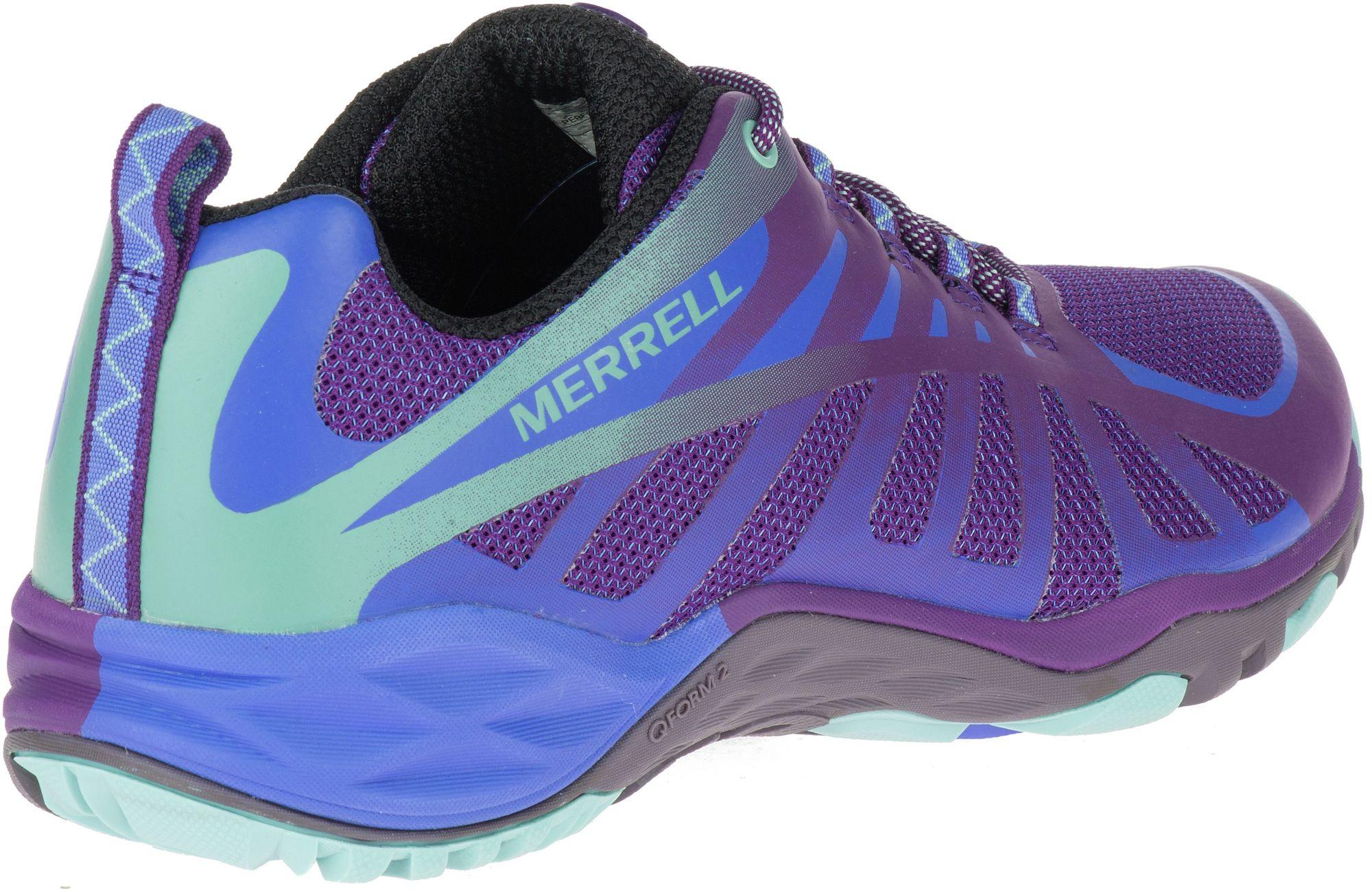Purple Merrell Siren Edge Q2 Waterproof Womens Walking Shoes 