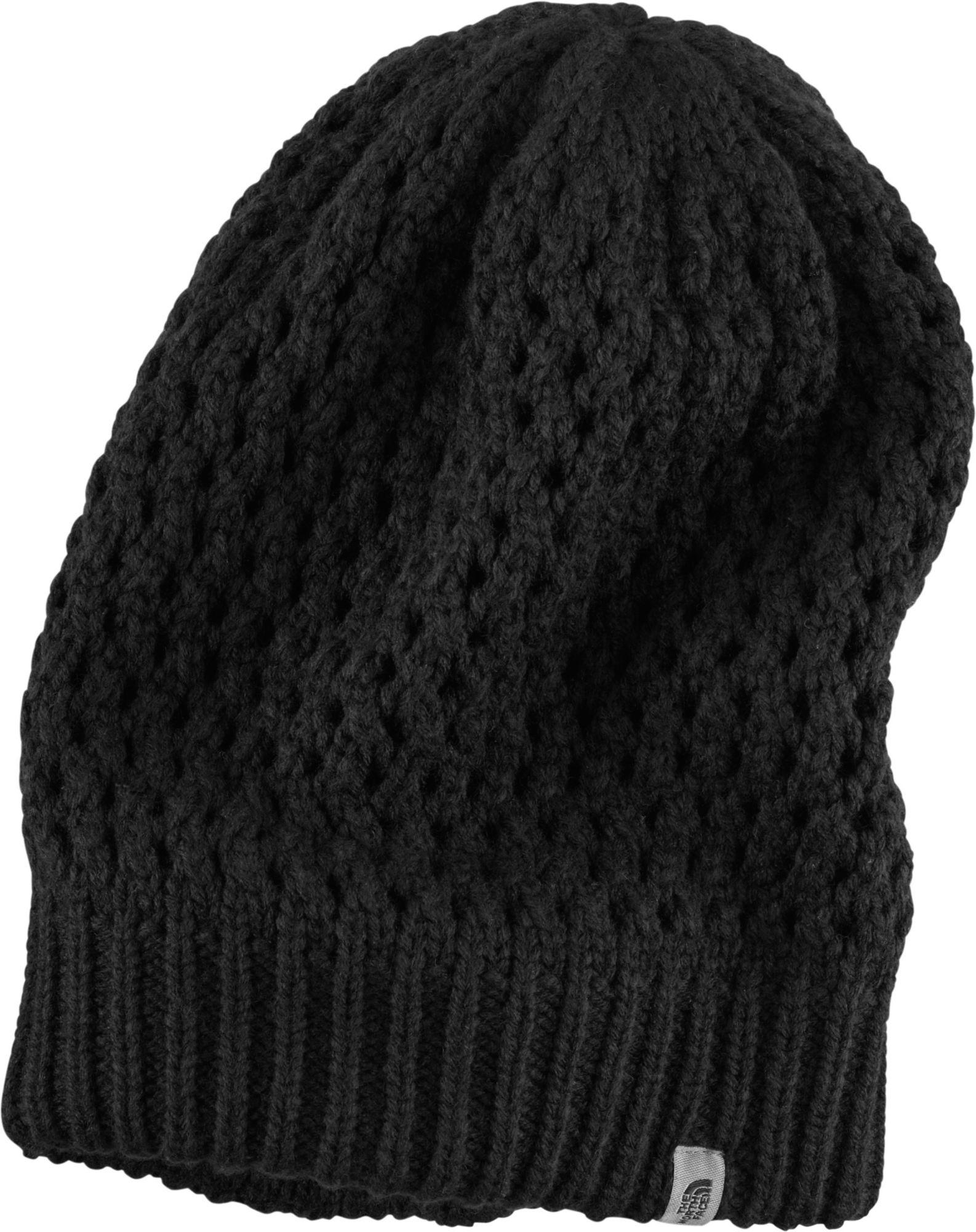 black north face beanie women's