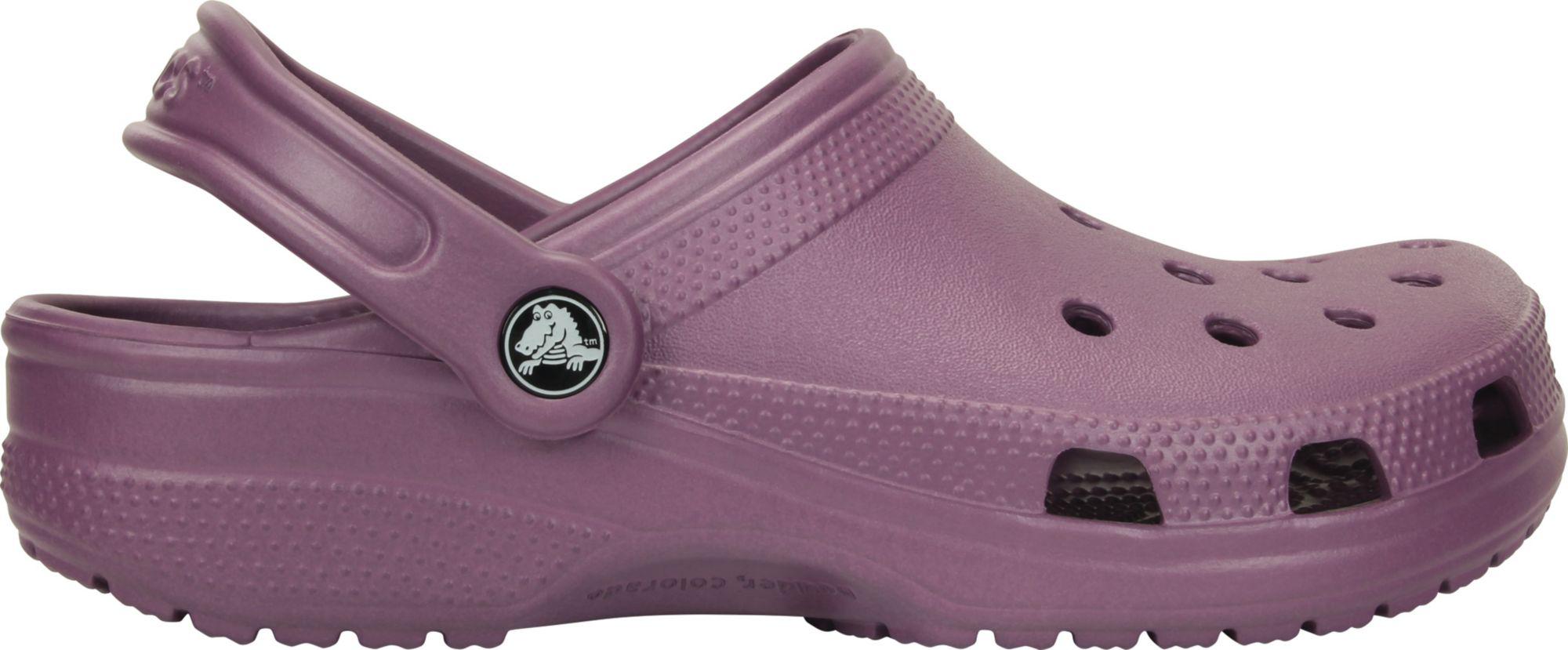 lilac crocs size 5