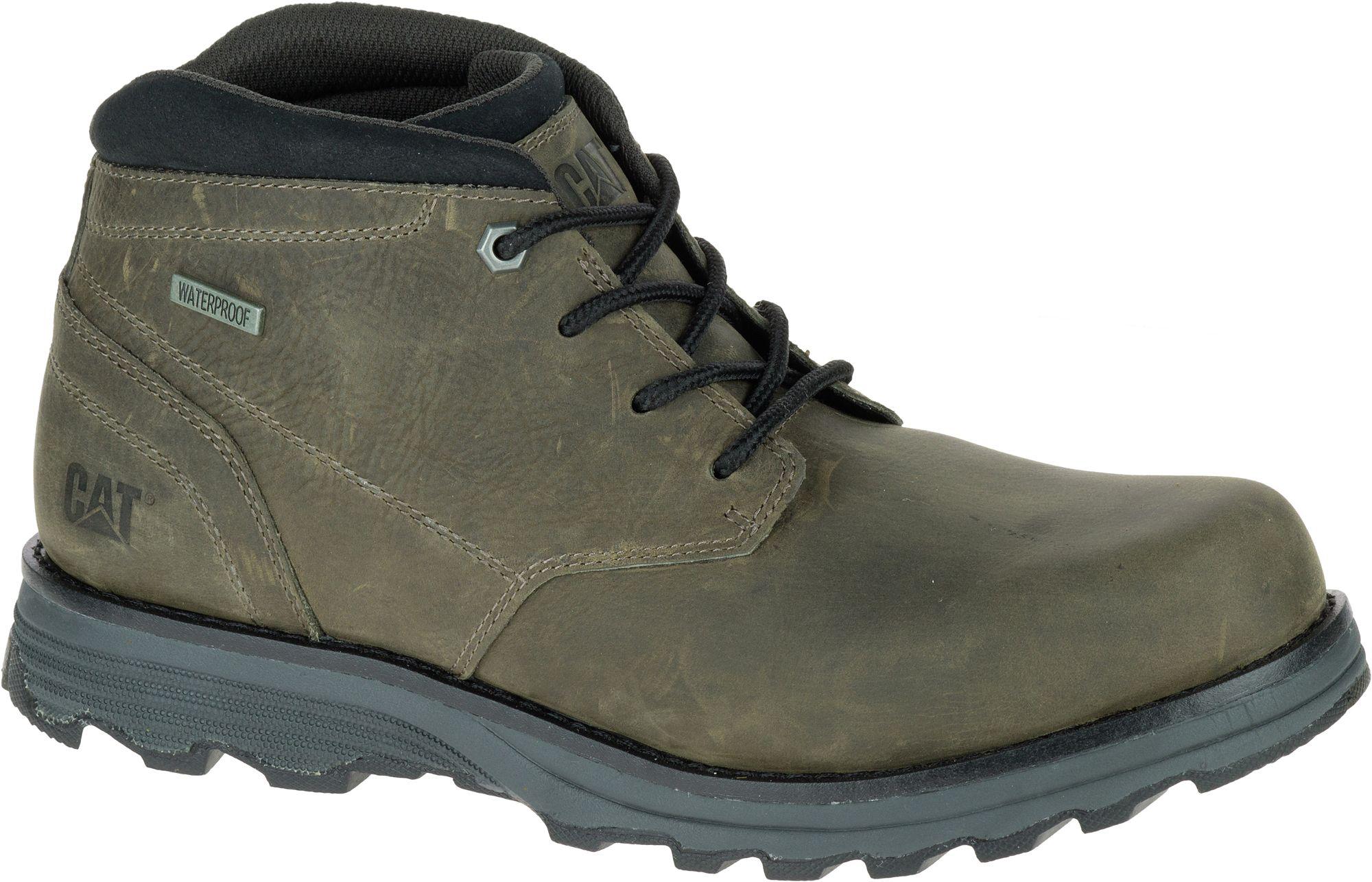 cat men's elude waterproof casual boots