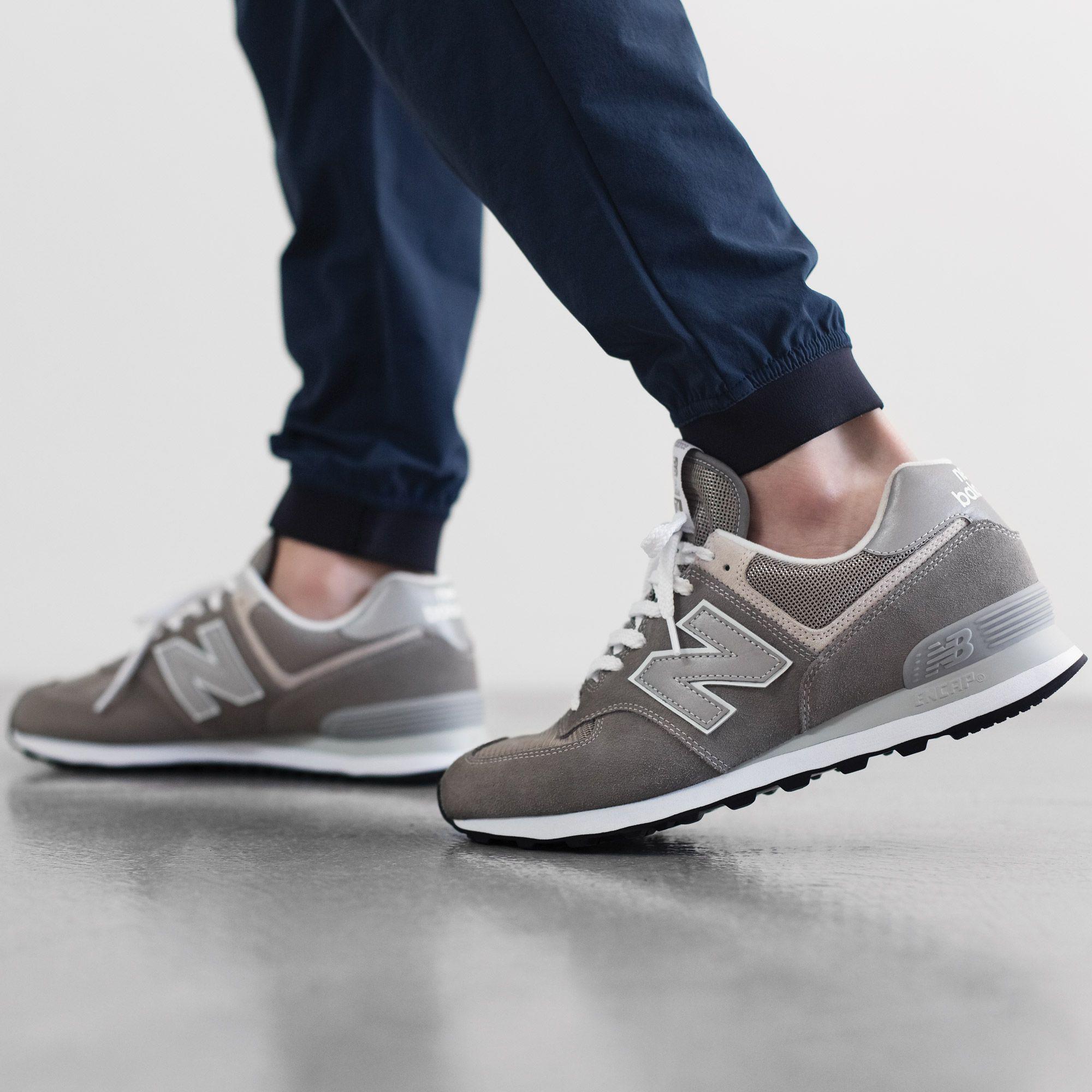new balance 574 grey mens