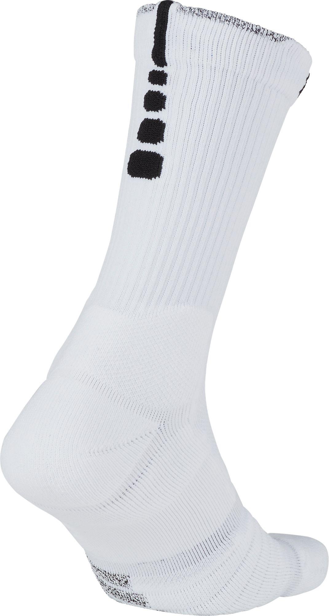 Nike Synthetic Grip Quick Nba Basketball Crew Socks in White for Men | Lyst