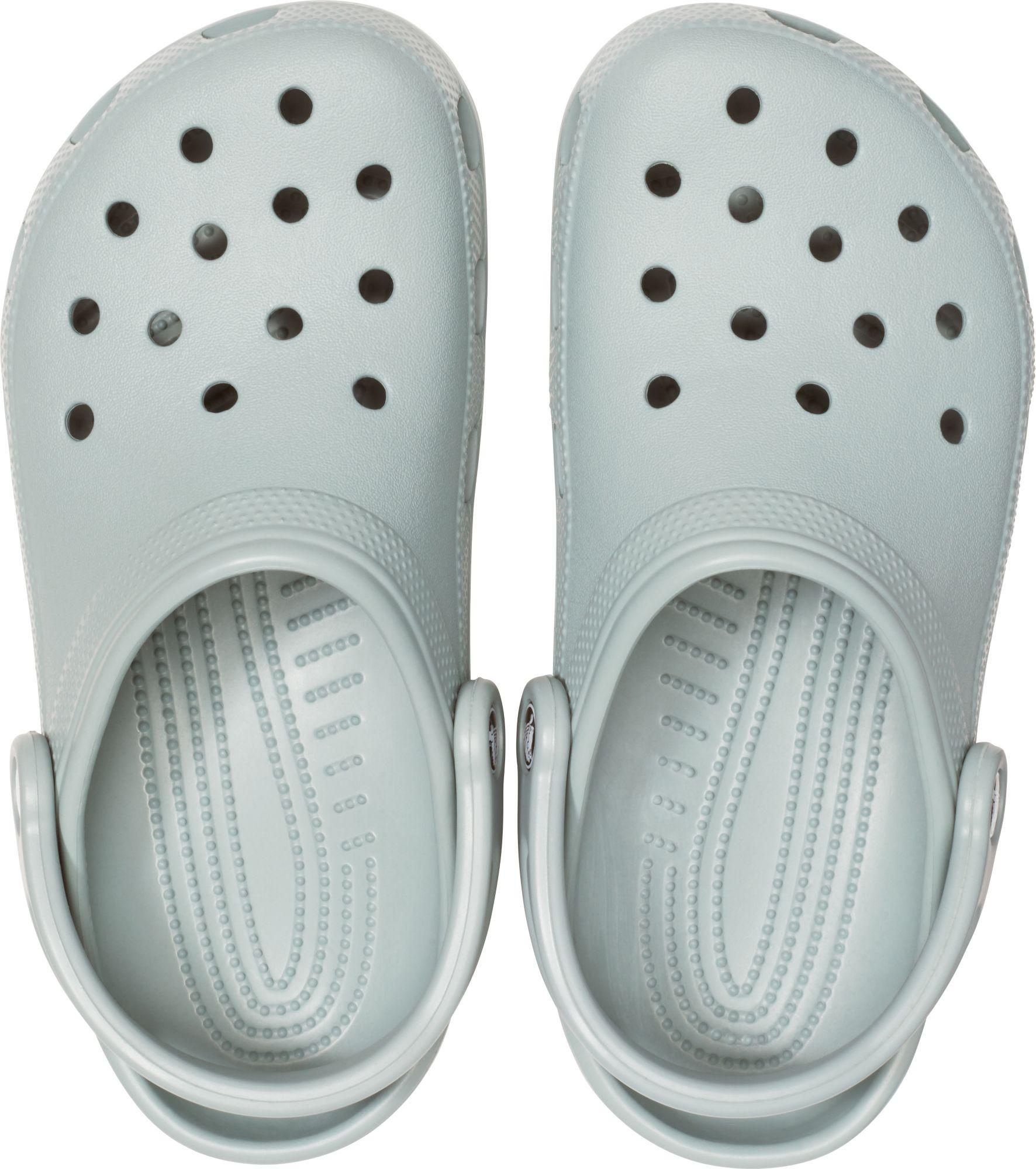 crocs green clogs
