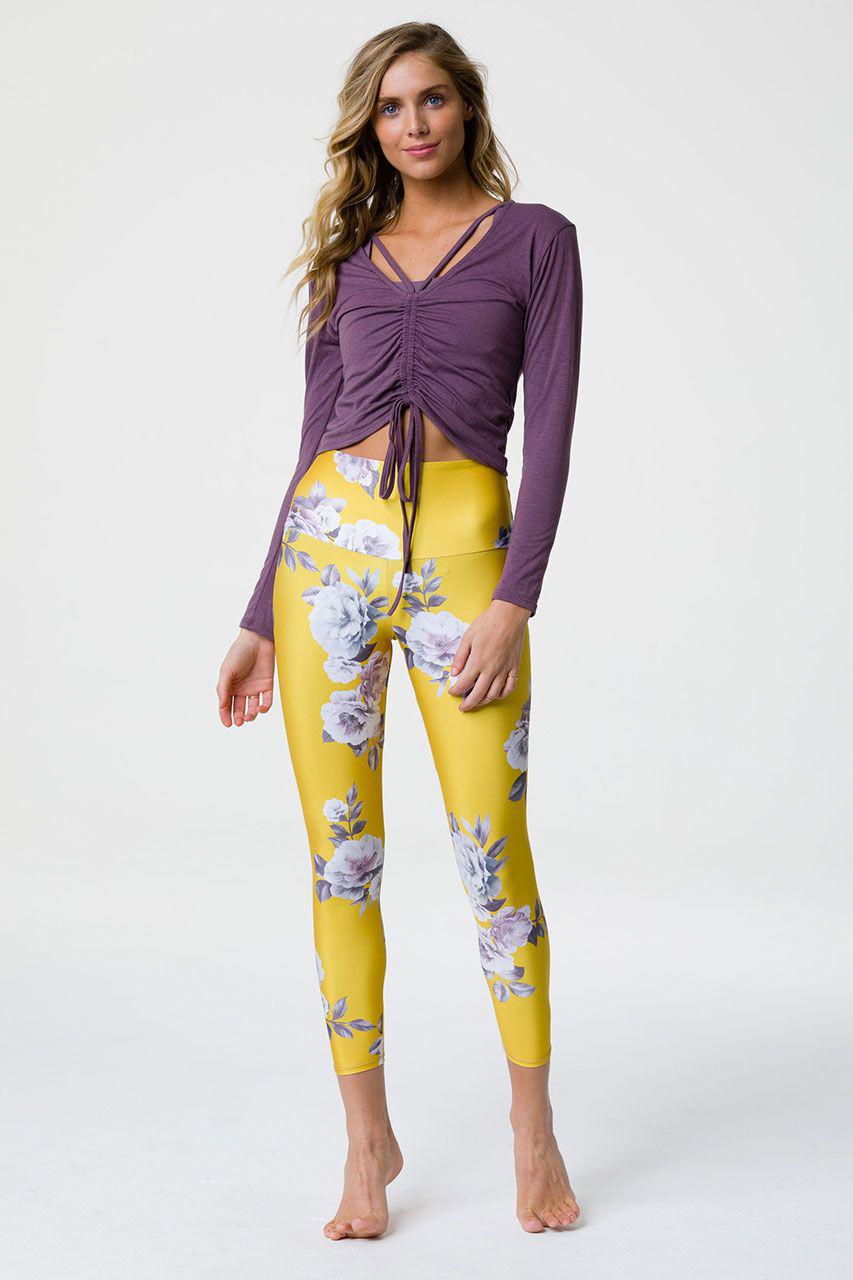onzie golden floral
