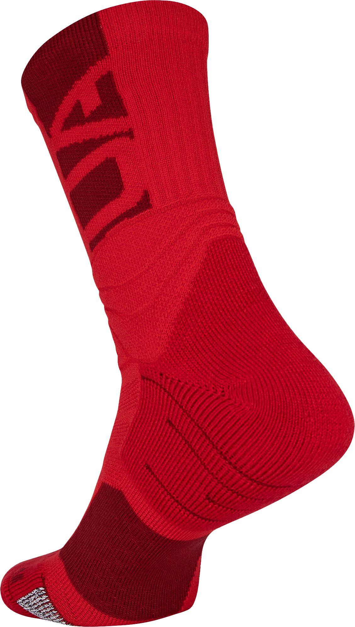 Under Armour Playmaker Crew Socks in Red for Men Lyst