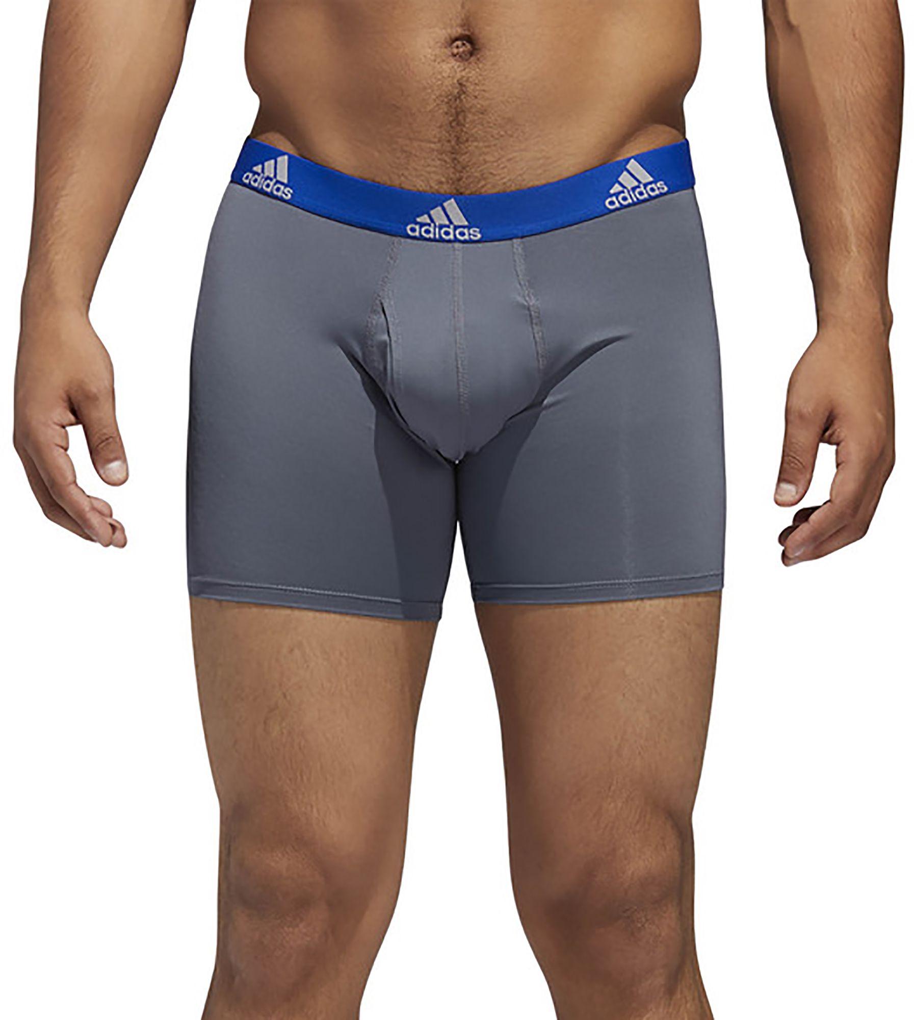 adidas Performance Boxer Briefs 3 Pack in Gray for Men Lyst