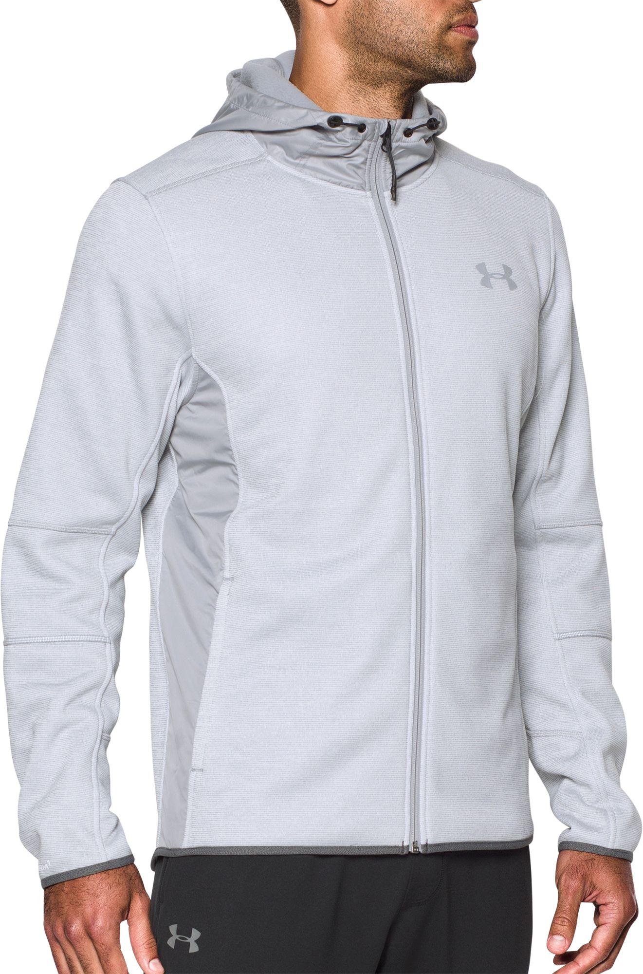 under armour swacket silver men