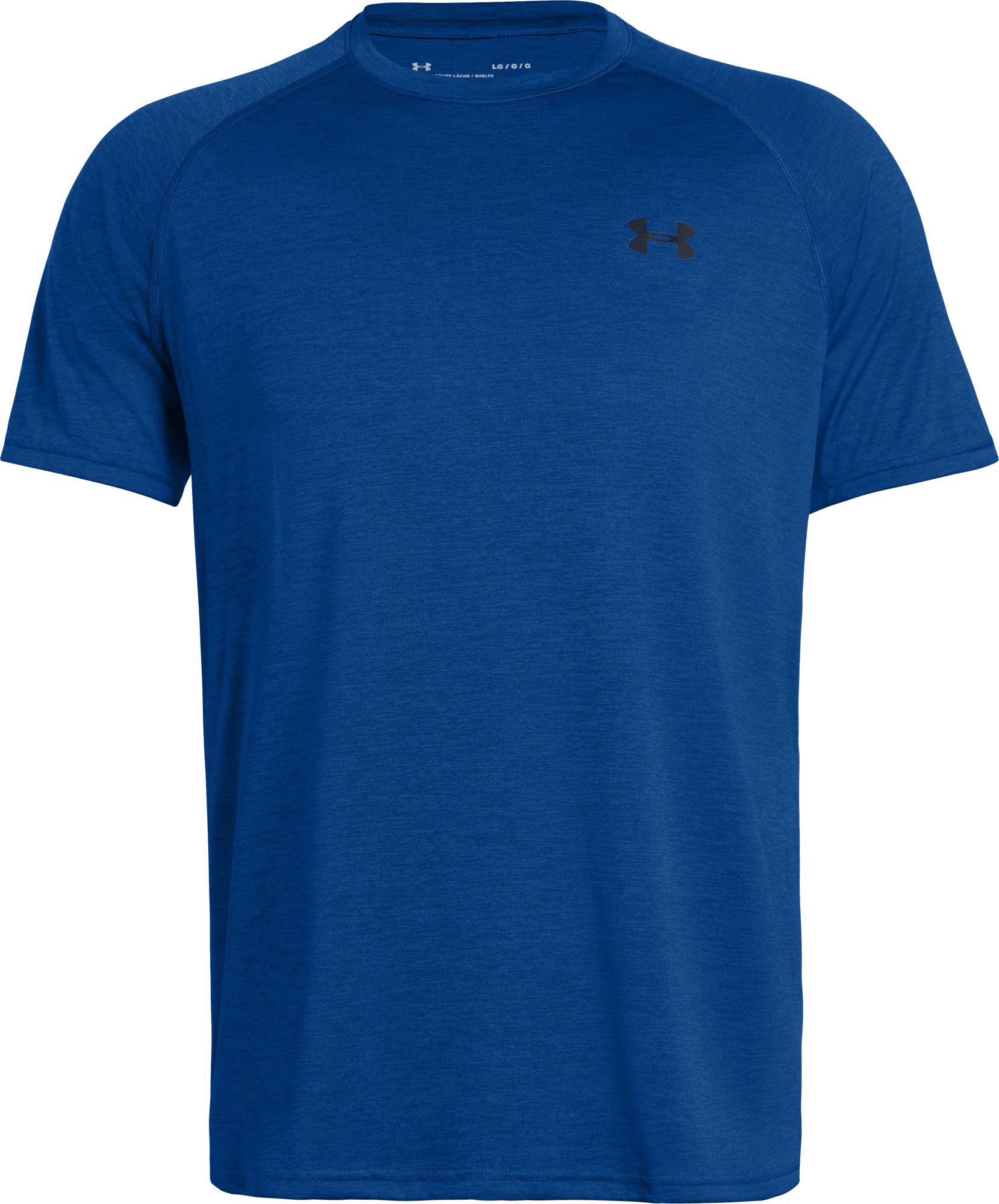 under armour t shirts men blue