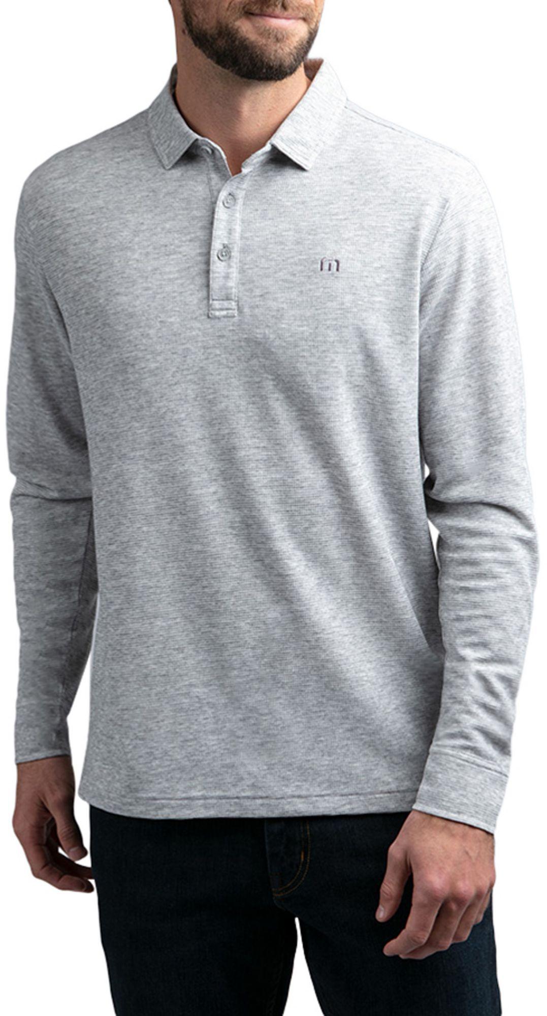 travis mathew grey polo