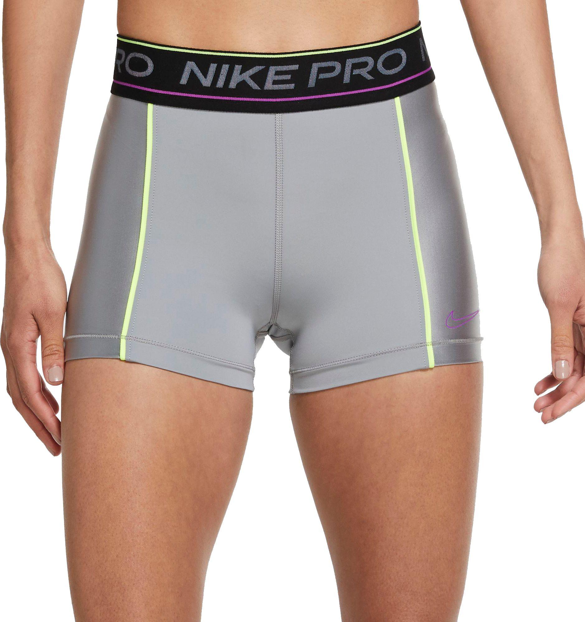 gray nike pros