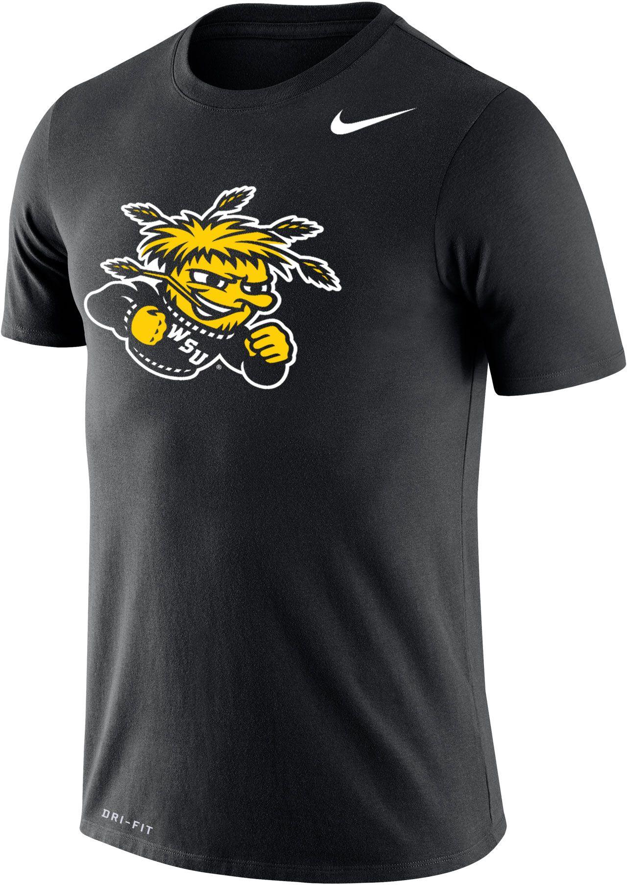 Nike Wichita State Shockers Logo Dry Legend Black Tshirt for Men Lyst