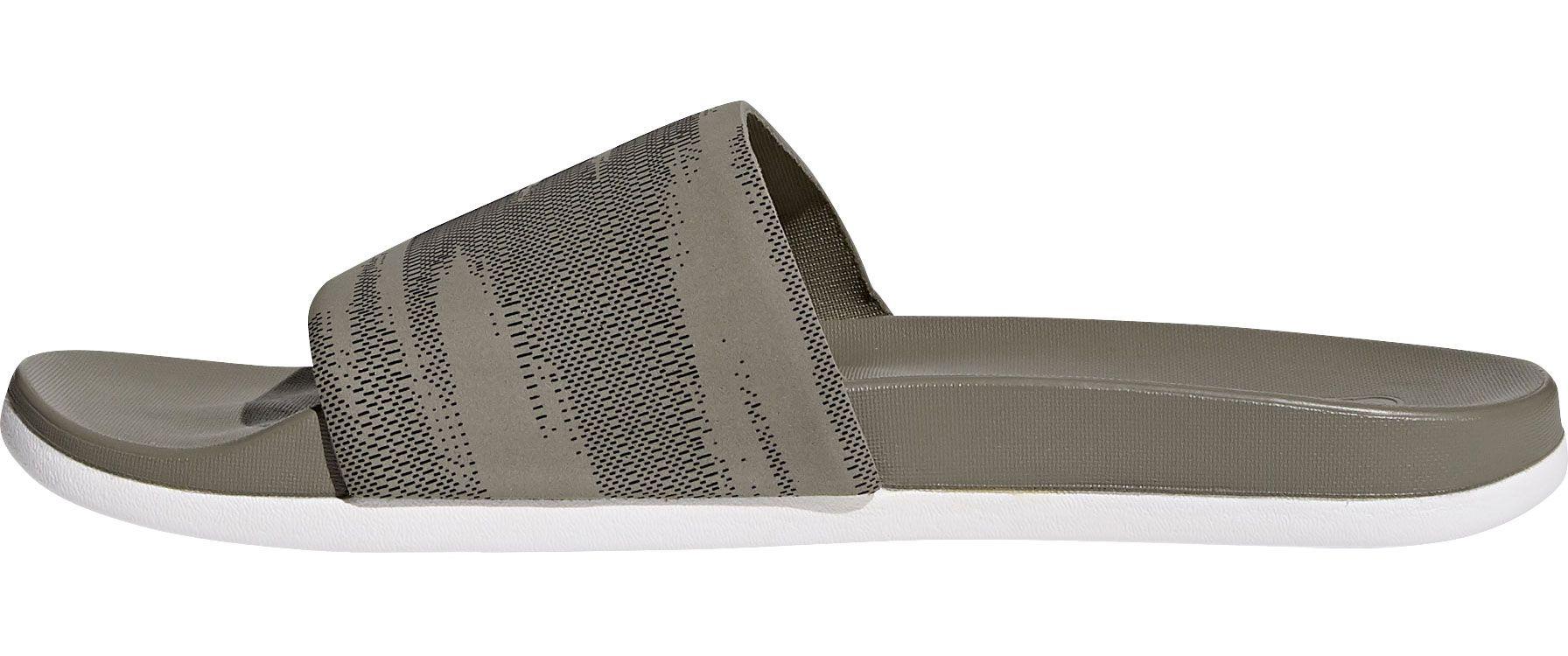 adidas men's adilette cloudfoam plus