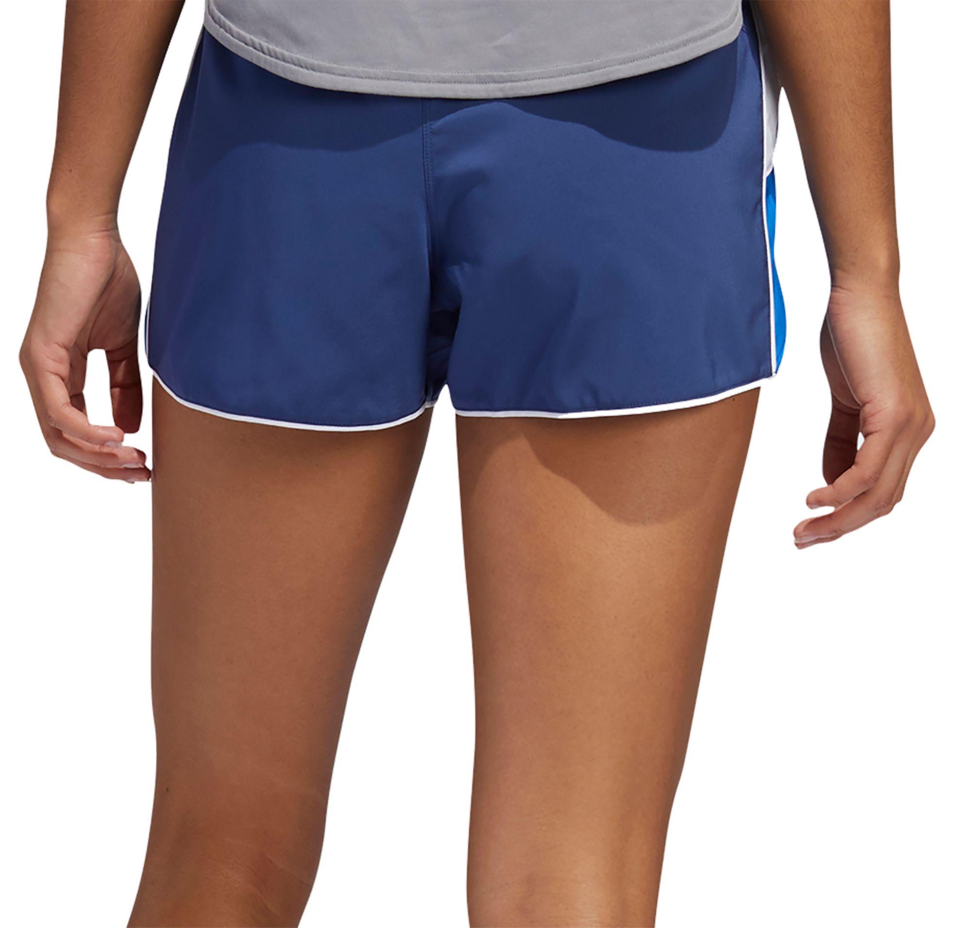 adidas women's pacer retro piped shorts