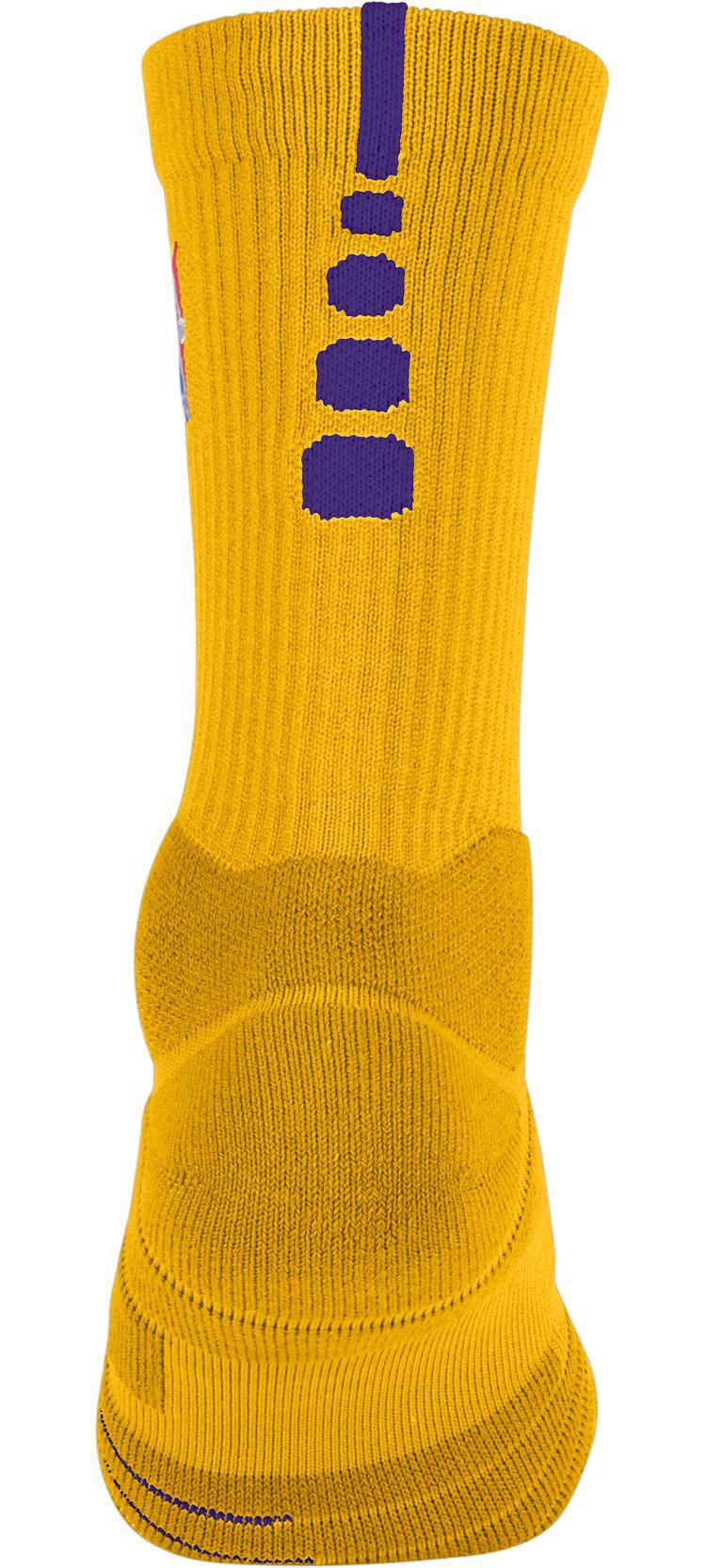 yellow nba socks