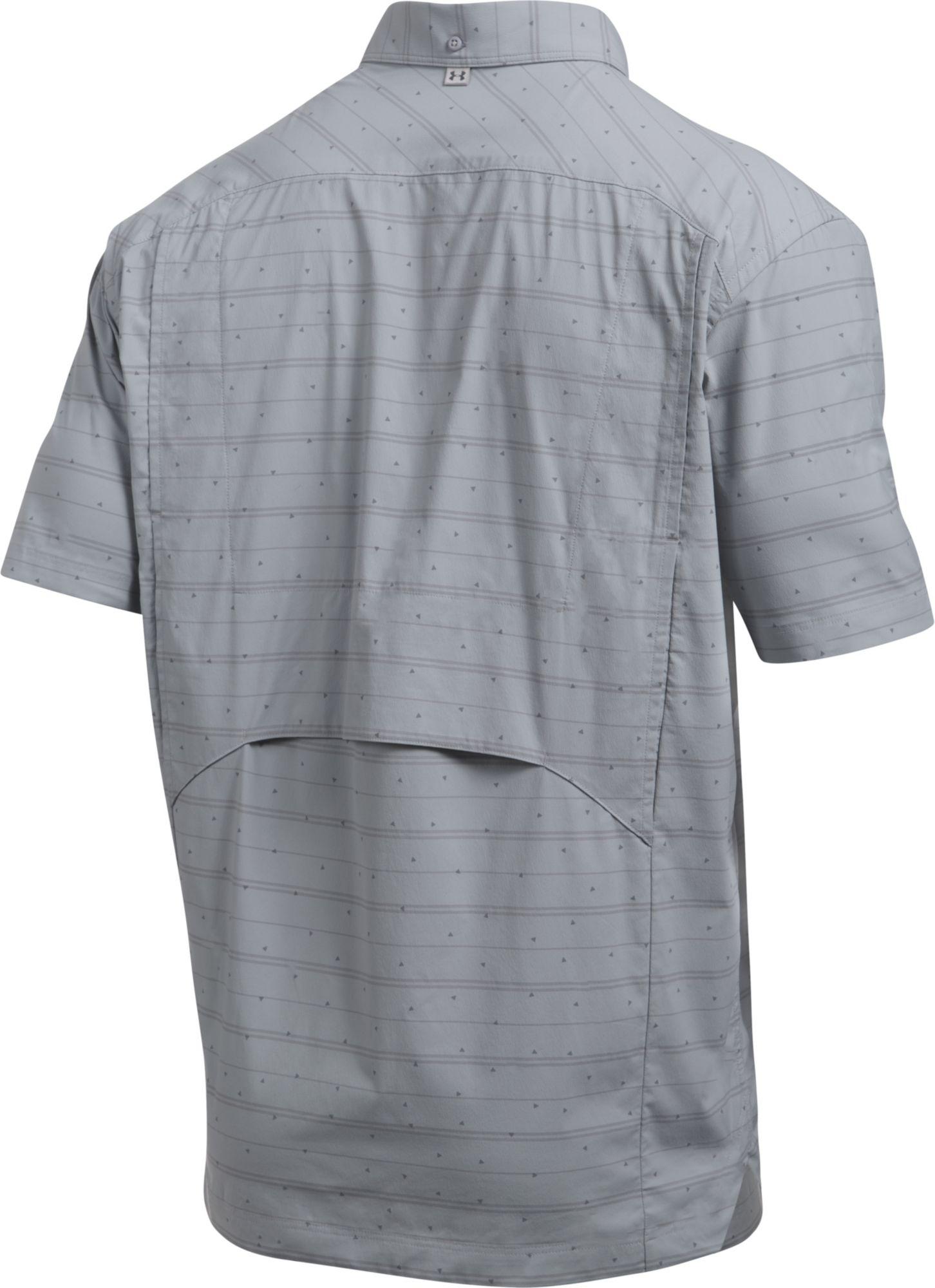 under armour short sleeve fishing shirt