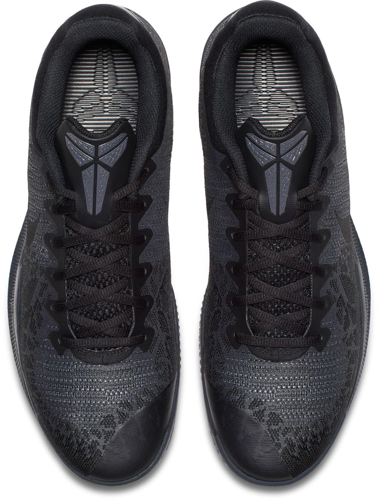 Nike Rubber Kobe Mamba Rage Basketball Shoes in Black/Dark Grey (Black ...