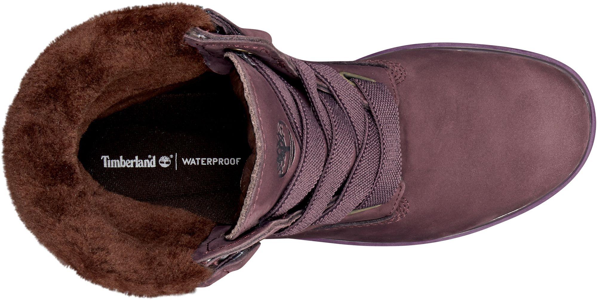 timberland women's jayne 6in wp shearling convenience boot