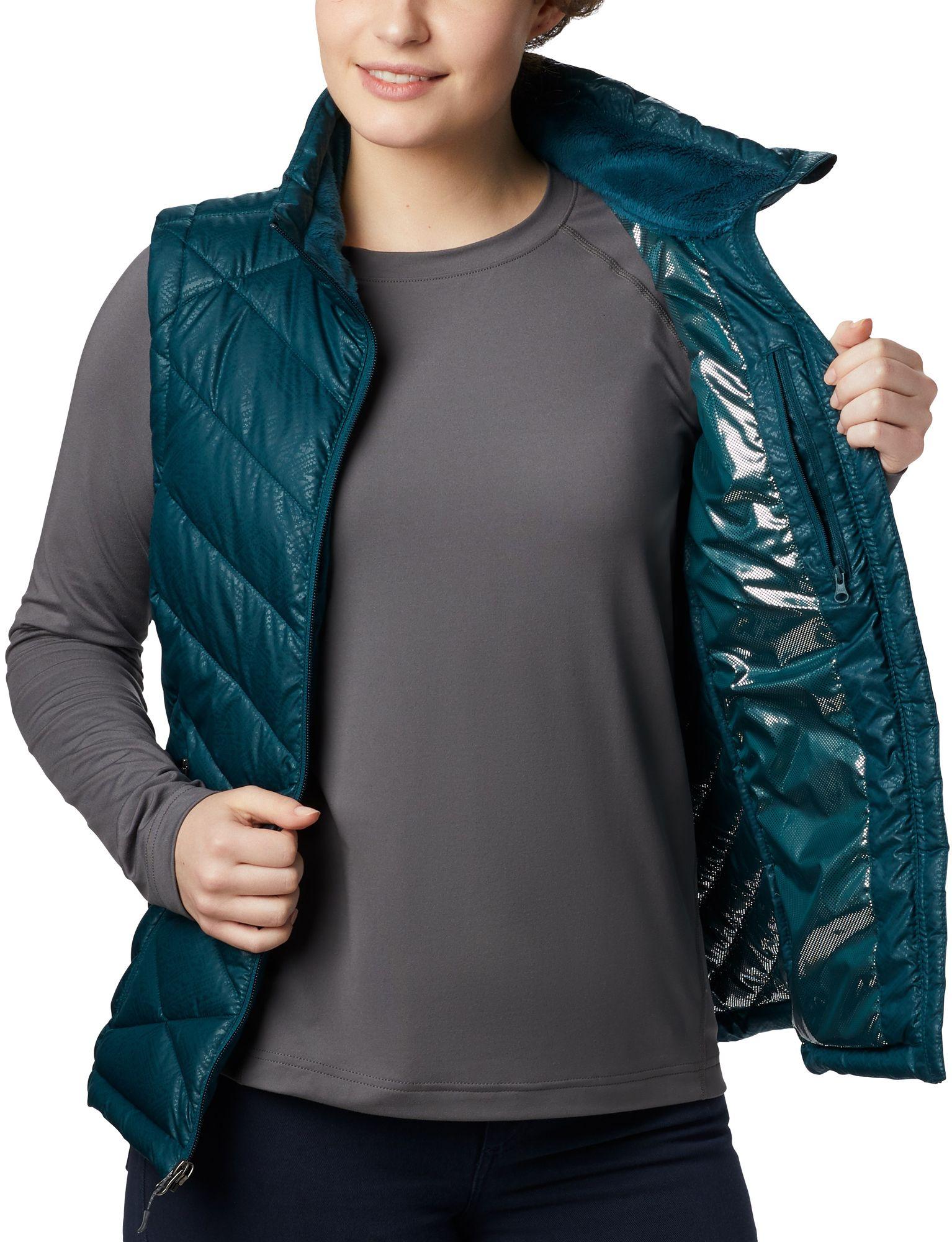 Columbia Synthetic Heavenly Insulated Vest in Blue Lyst