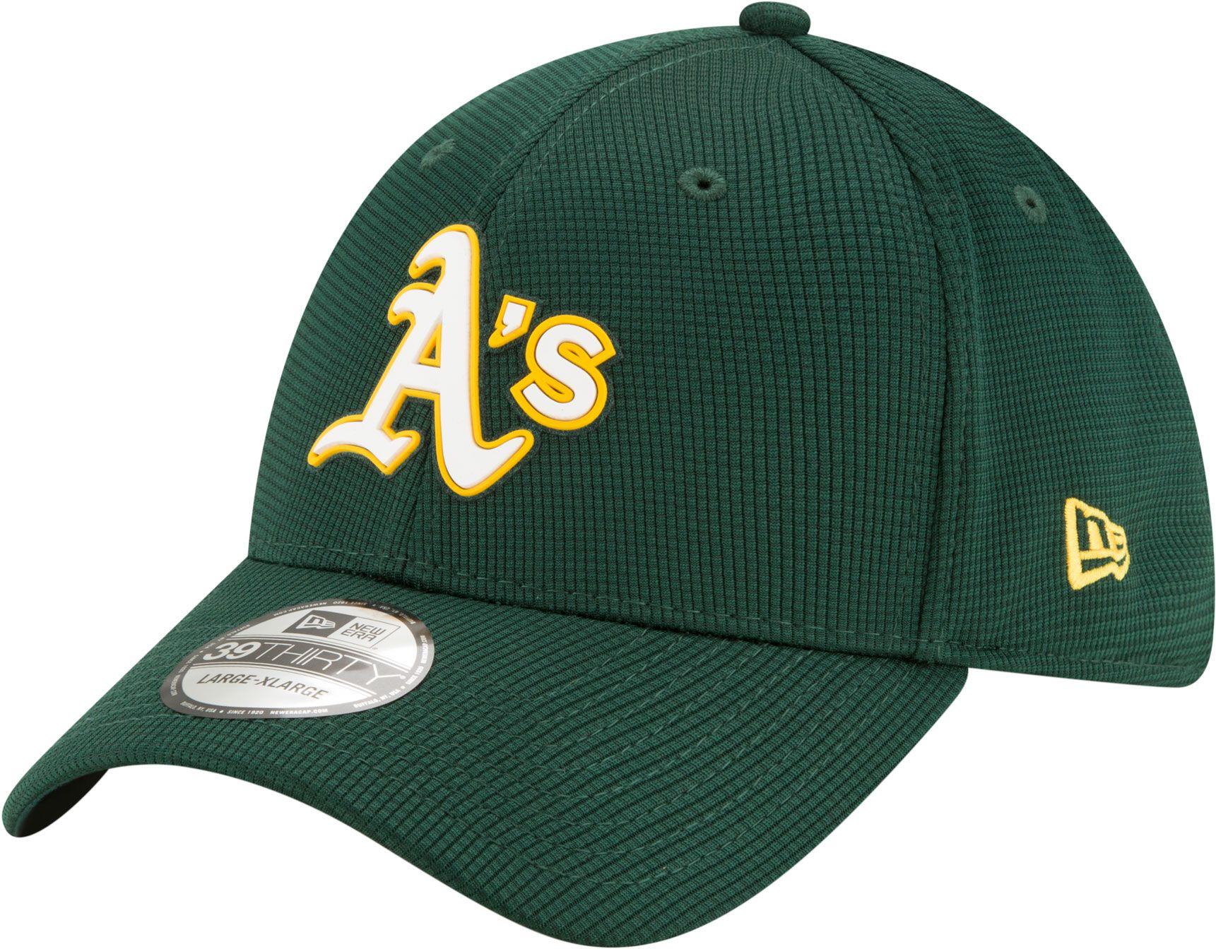 KTZ Oakland Athletics Green 39thirty Clubhouse Stretch Fit Hat for Men ...